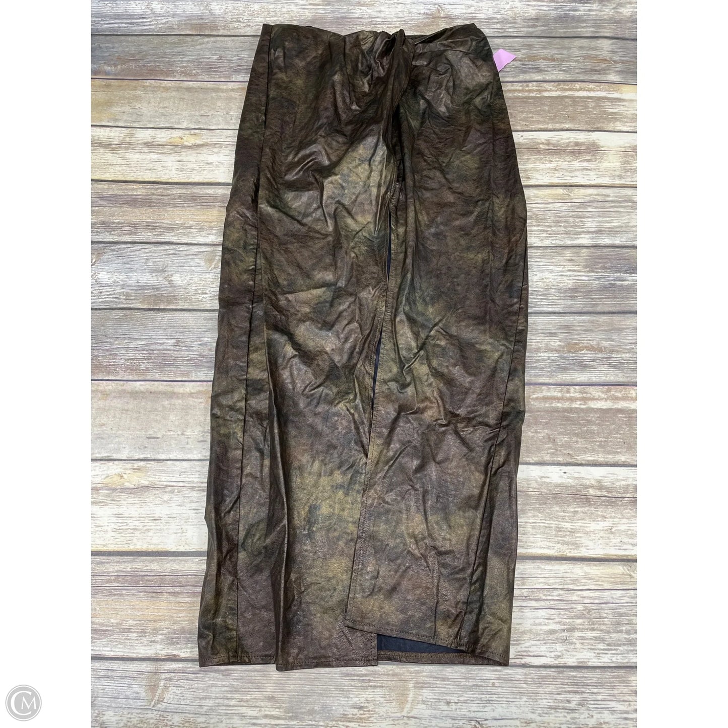 Skirt Set 2pc By Fashion Nova In Brown, Size: L