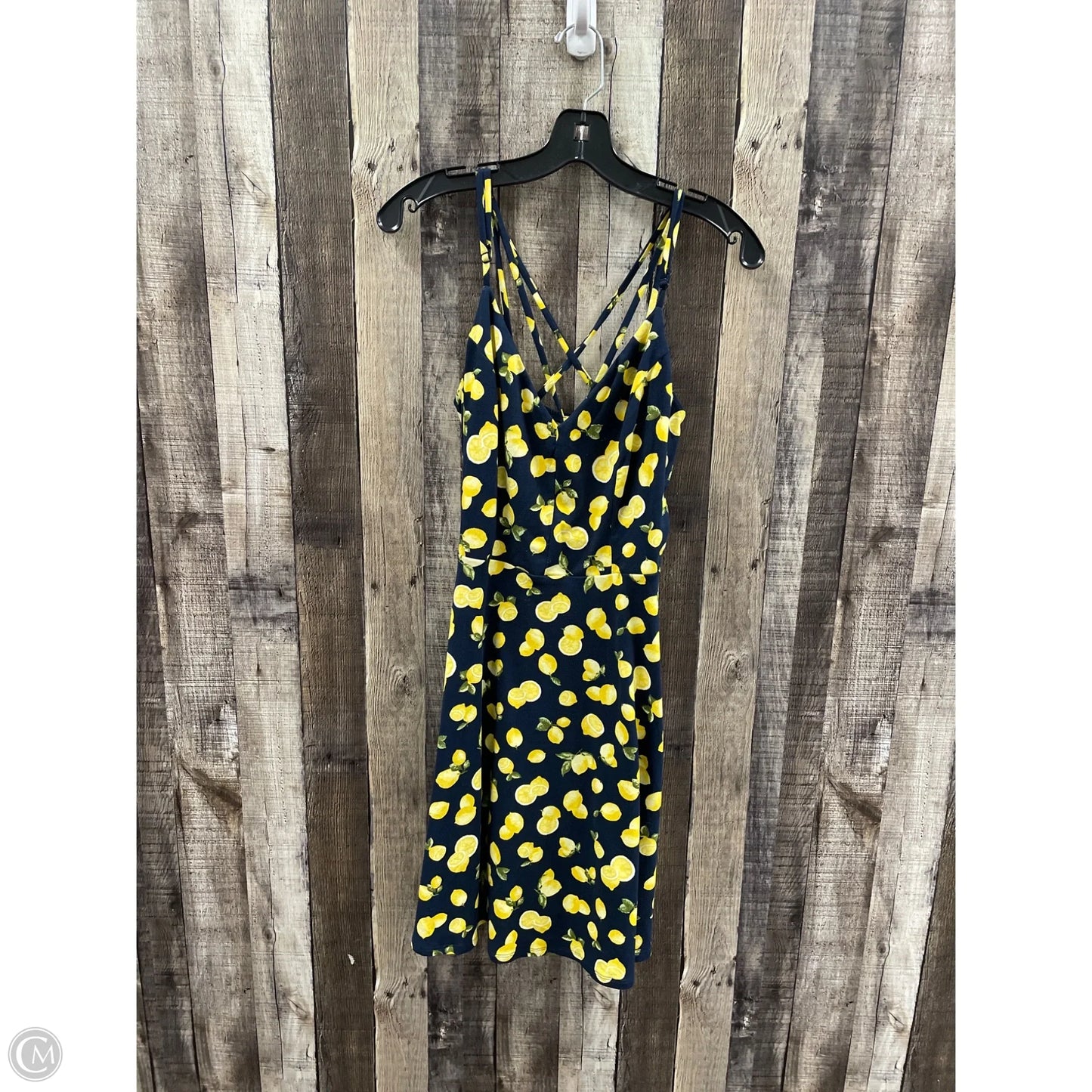 Dress Casual Midi By Nine Britton In Navy, Size: L