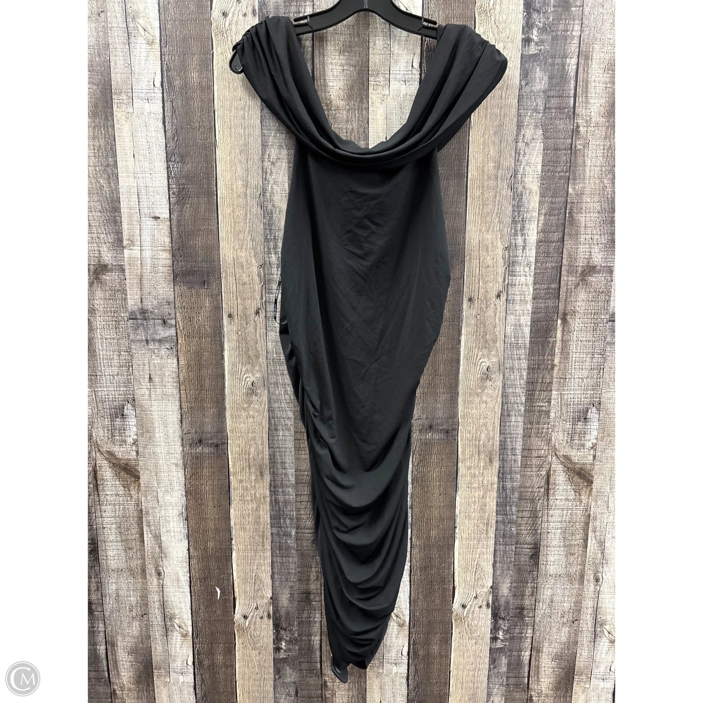 Dress Casual Midi By Forever 21 In Black, Size: 1x