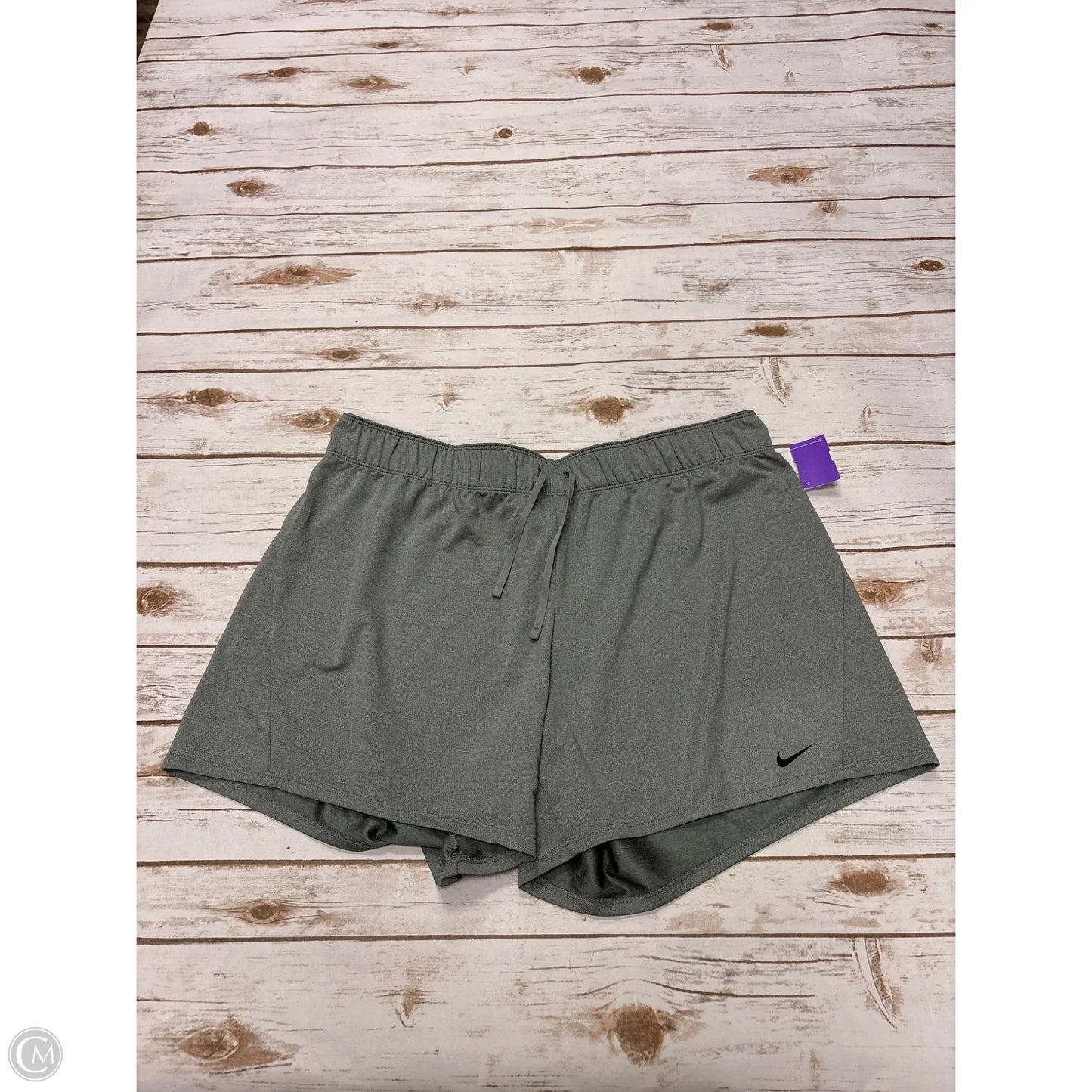 Athletic Shorts By Nike In Grey, Size: Xl
