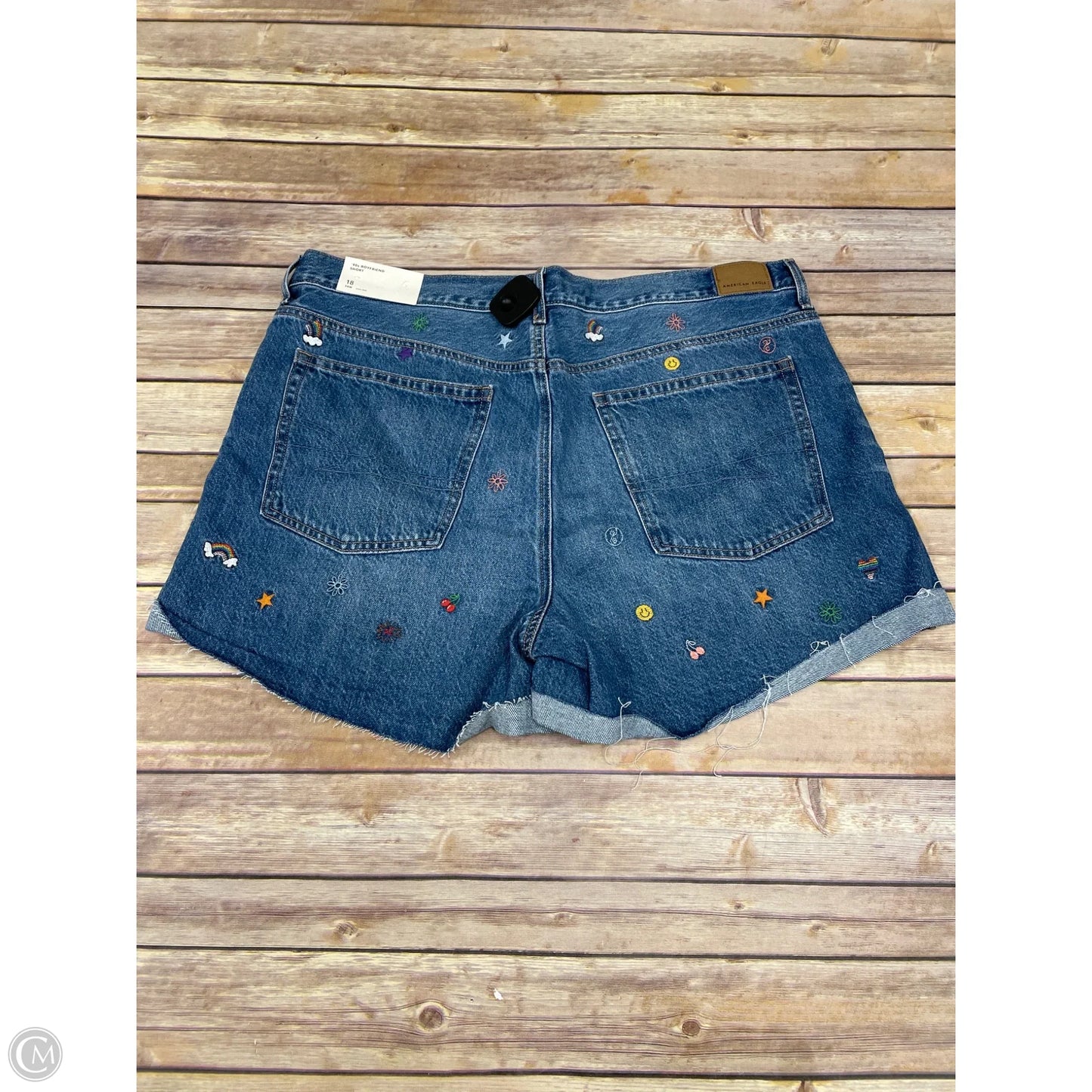 Shorts By American Eagle In Blue, Size: 18
