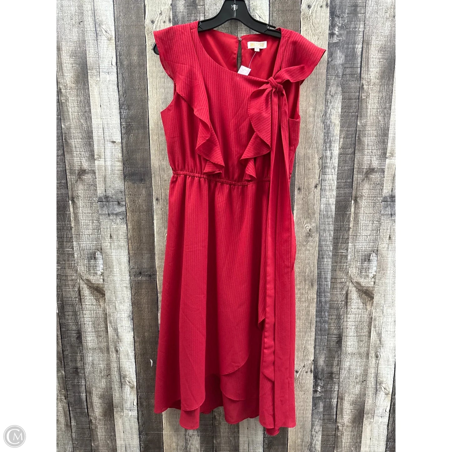 Dress Casual Maxi By Cmc In Red, Size: Xl