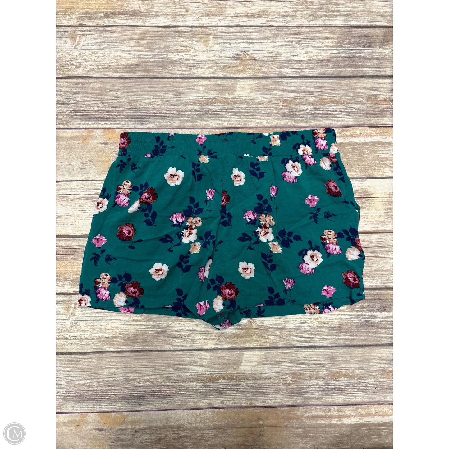 Shorts By Apt 9 In Green, Size: L