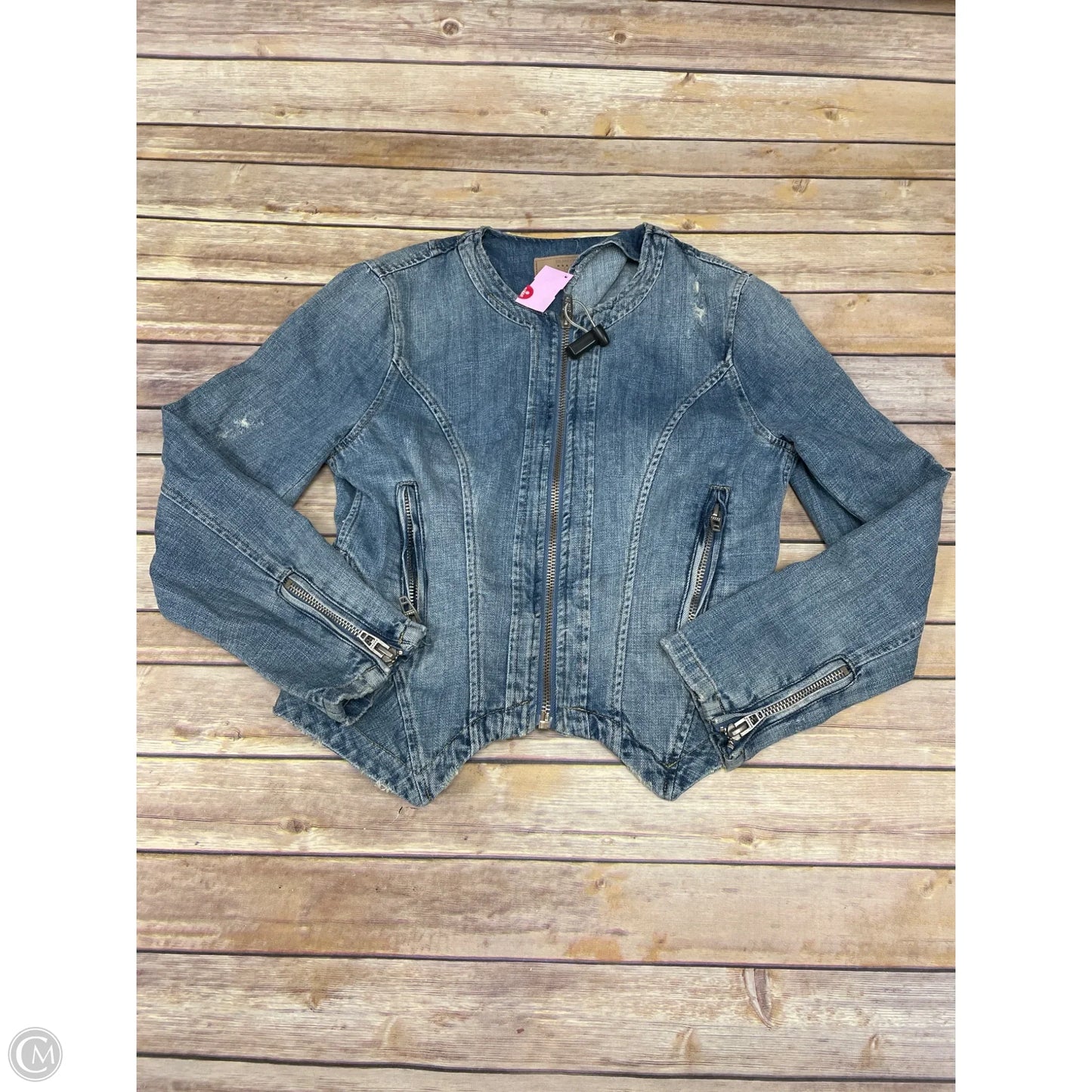 Jacket Denim By Blanknyc In Blue, Size: M
