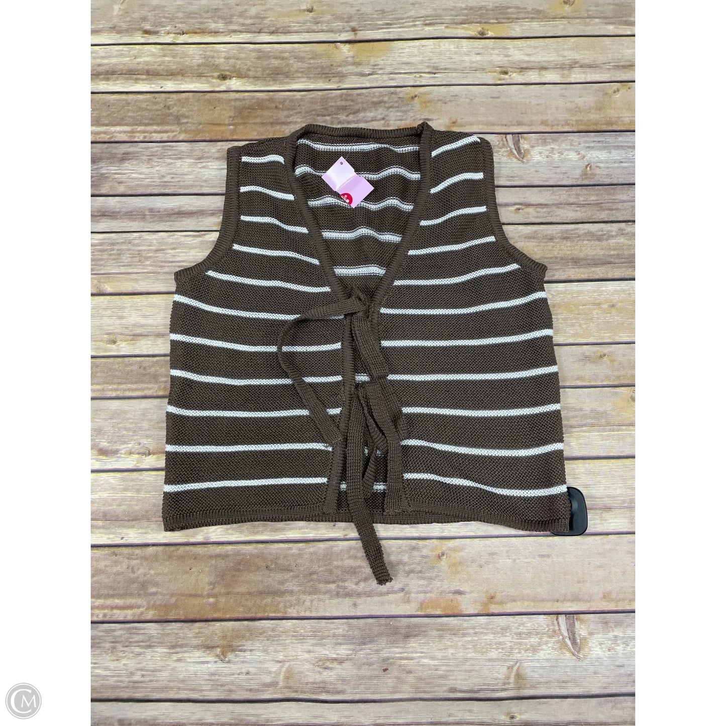 Vest Other By Shein In Brown, Size: S