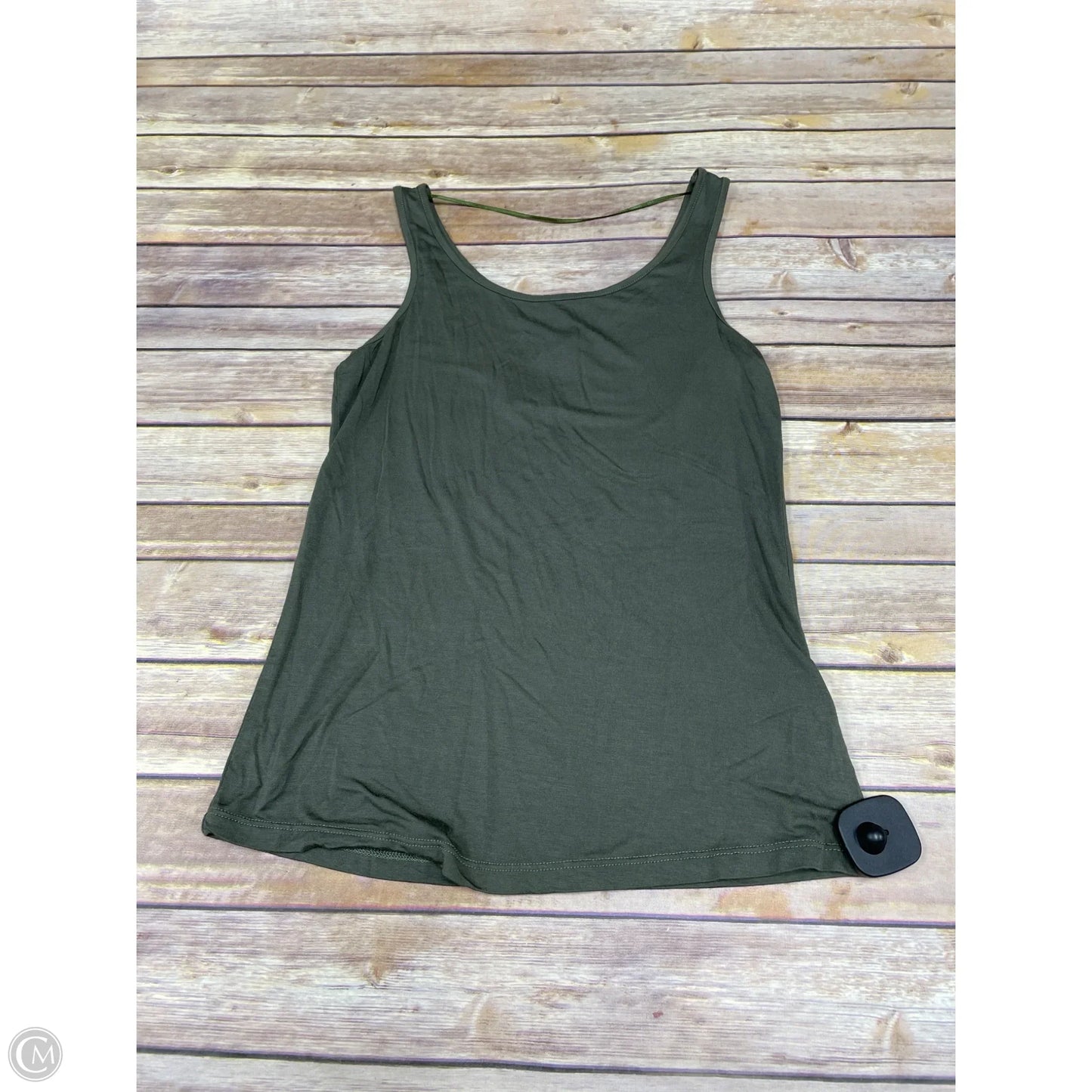 Top Sleeveless Basic By Cable And Gauge In Green, Size: M
