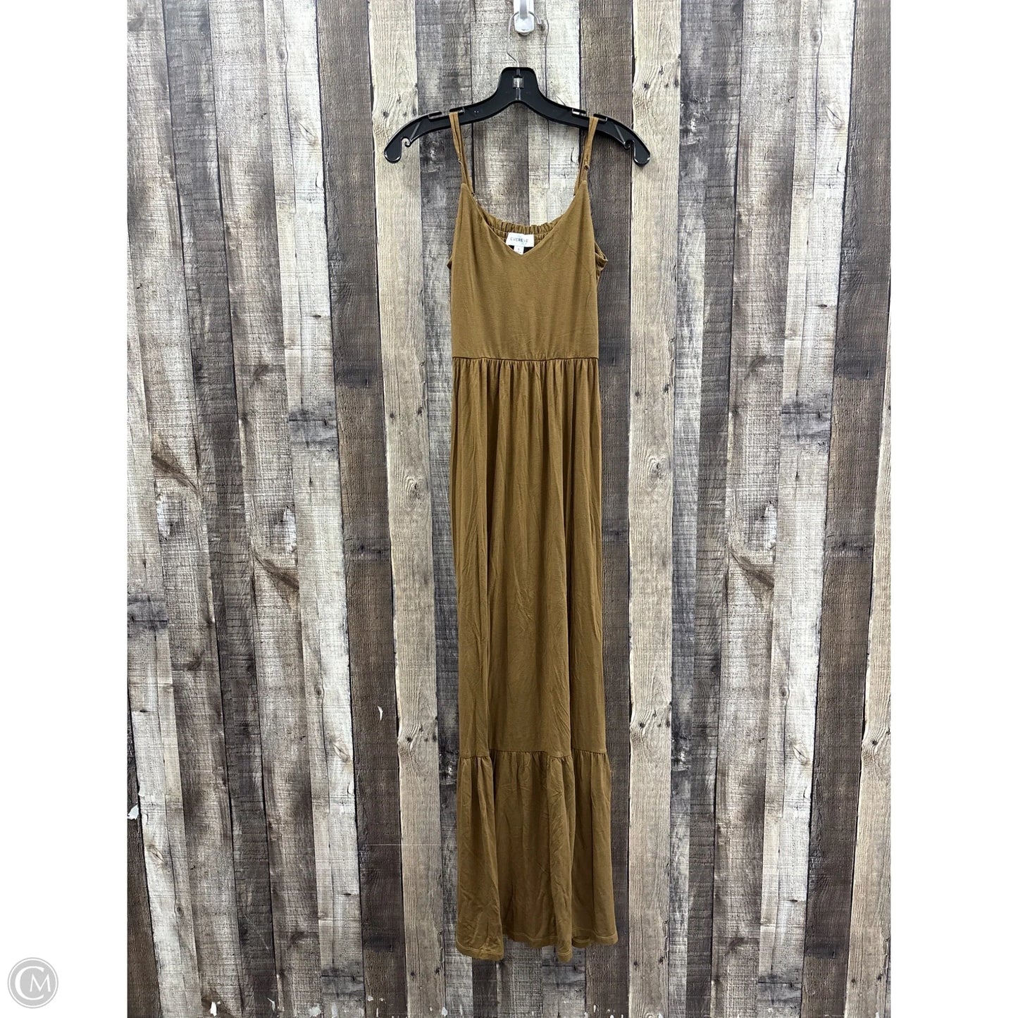 Dress Casual Maxi By Evereve In Green, Size: S