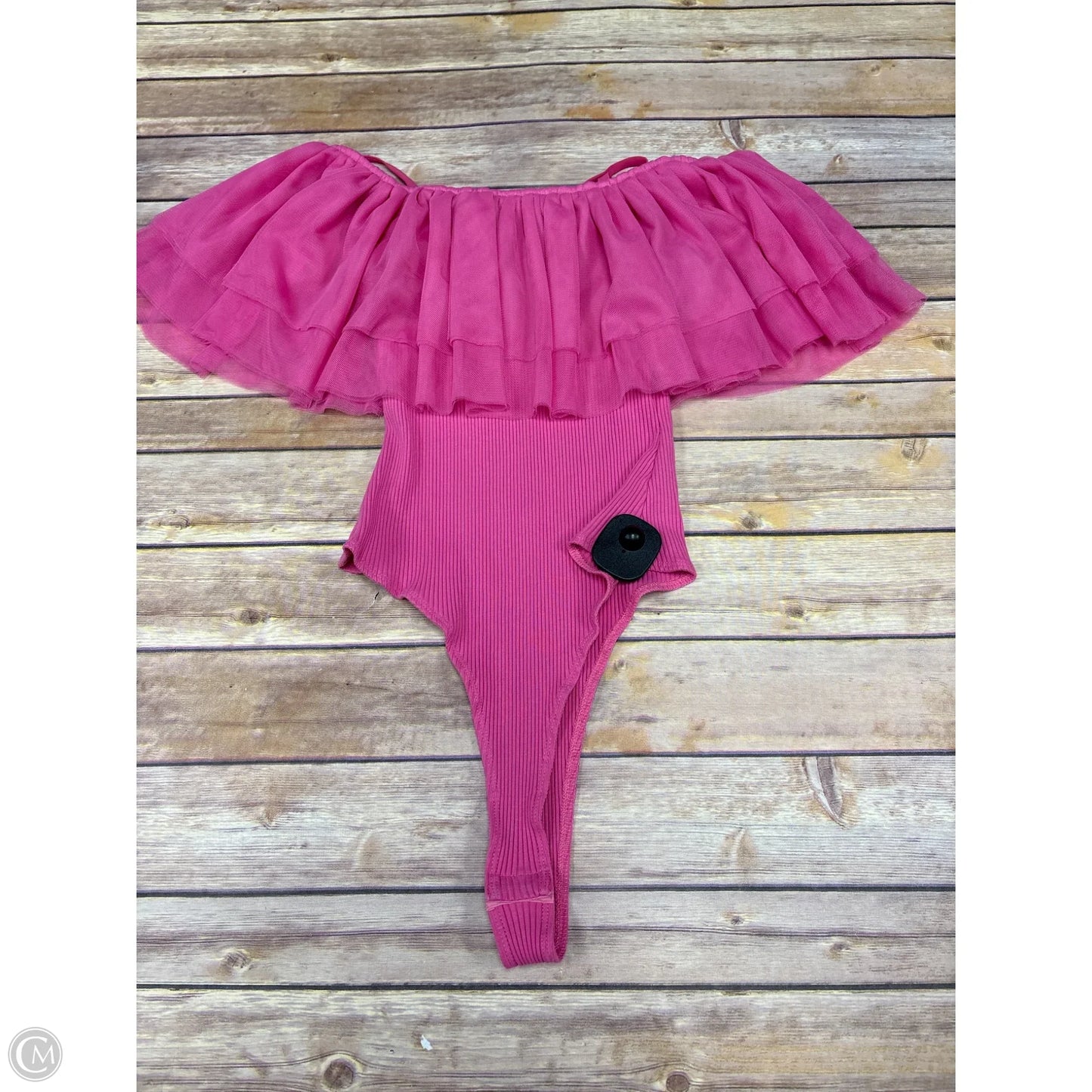 Bodysuit By Willow & Root In Pink, Size: M
