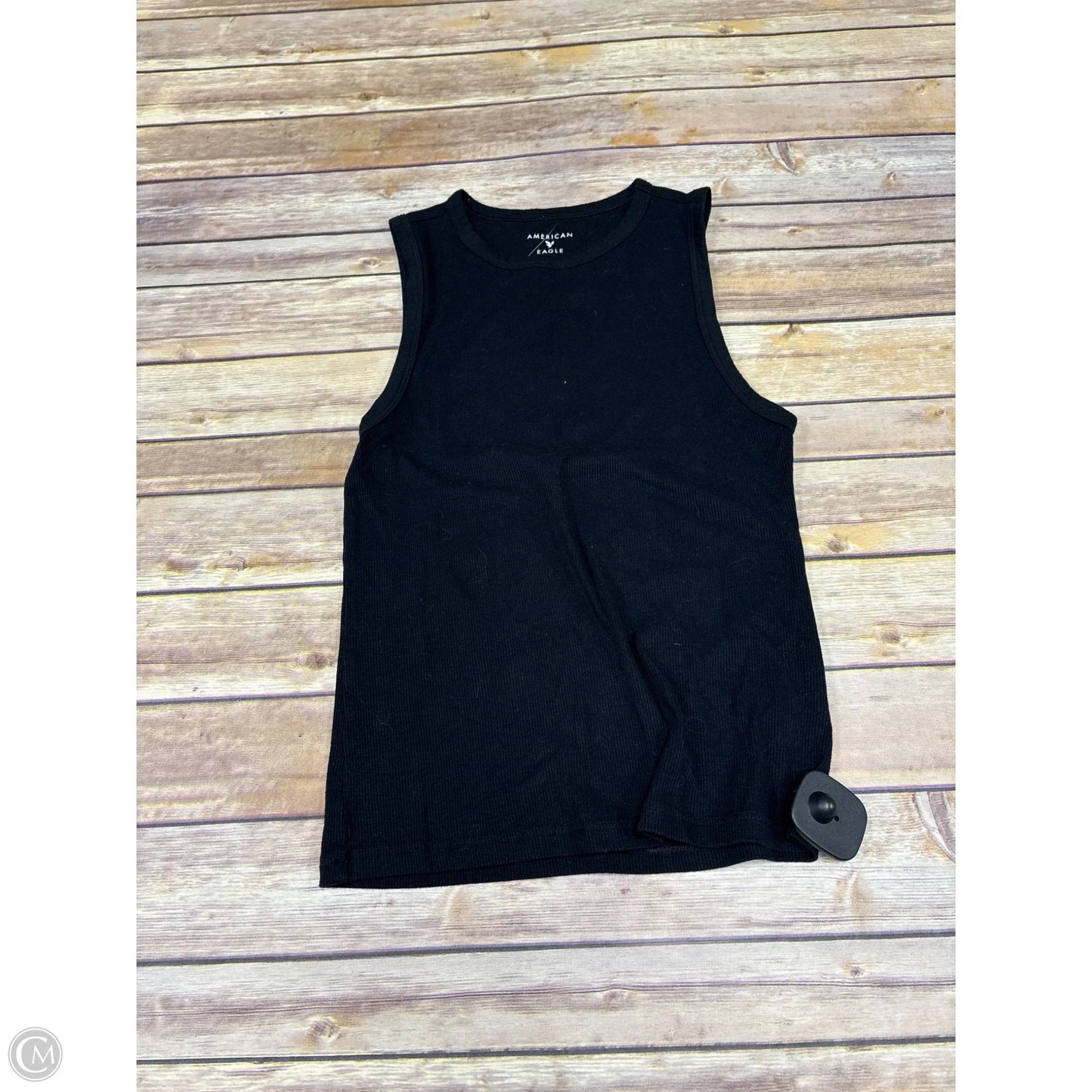 Top Sleeveless Basic By American Eagle In Black, Size: M