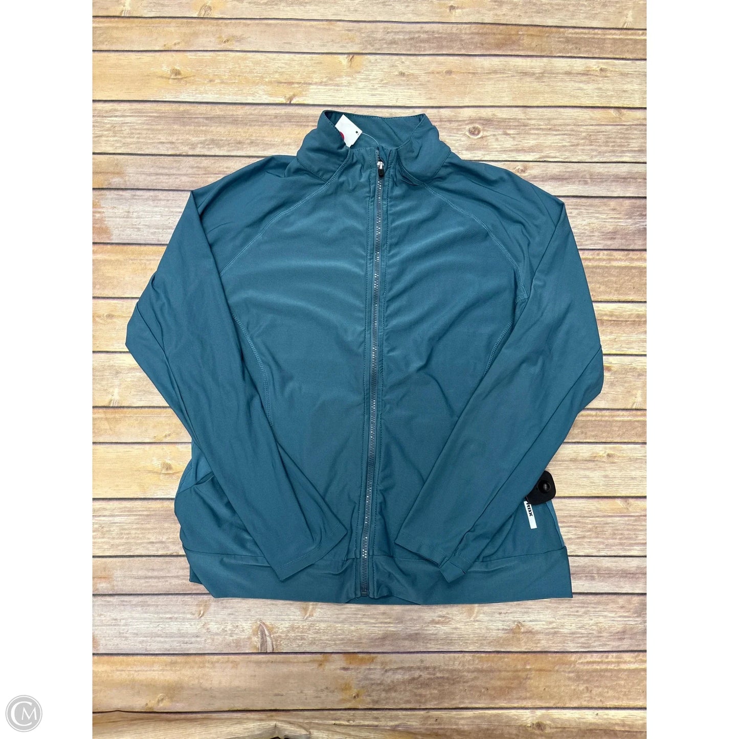 Athletic Jacket By Rbx In Blue, Size: Xl