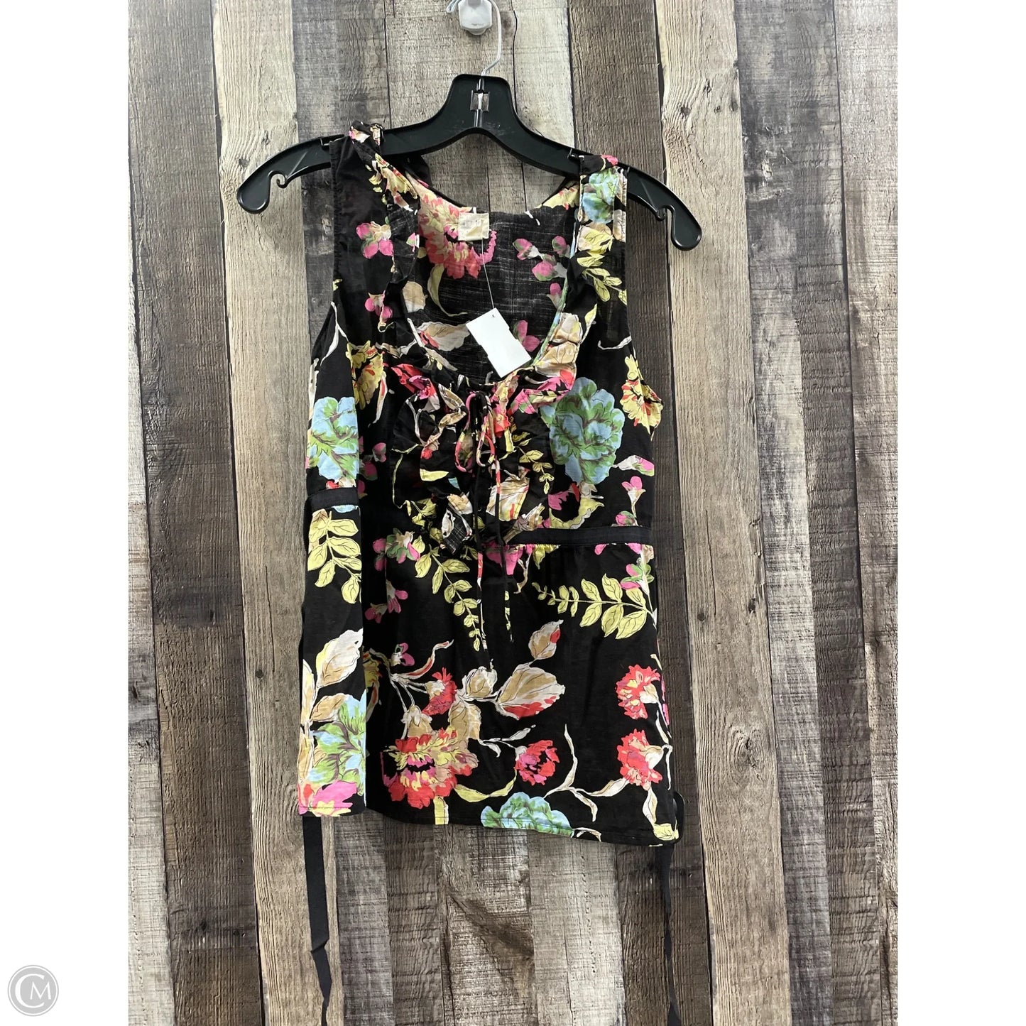 Tank Top By Edme And Esyllte In Black, Size: M