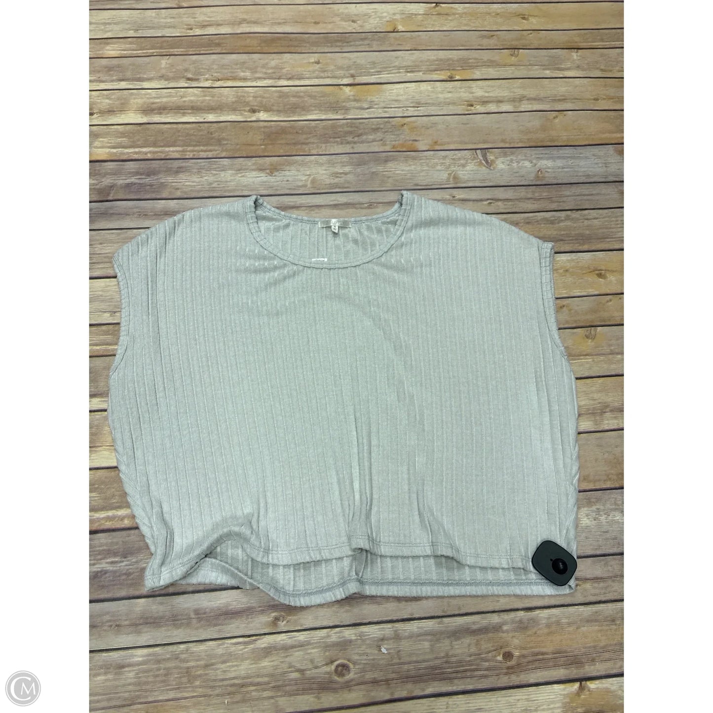 Top Short Sleeve By Z Supply In Cream, Size: Xl