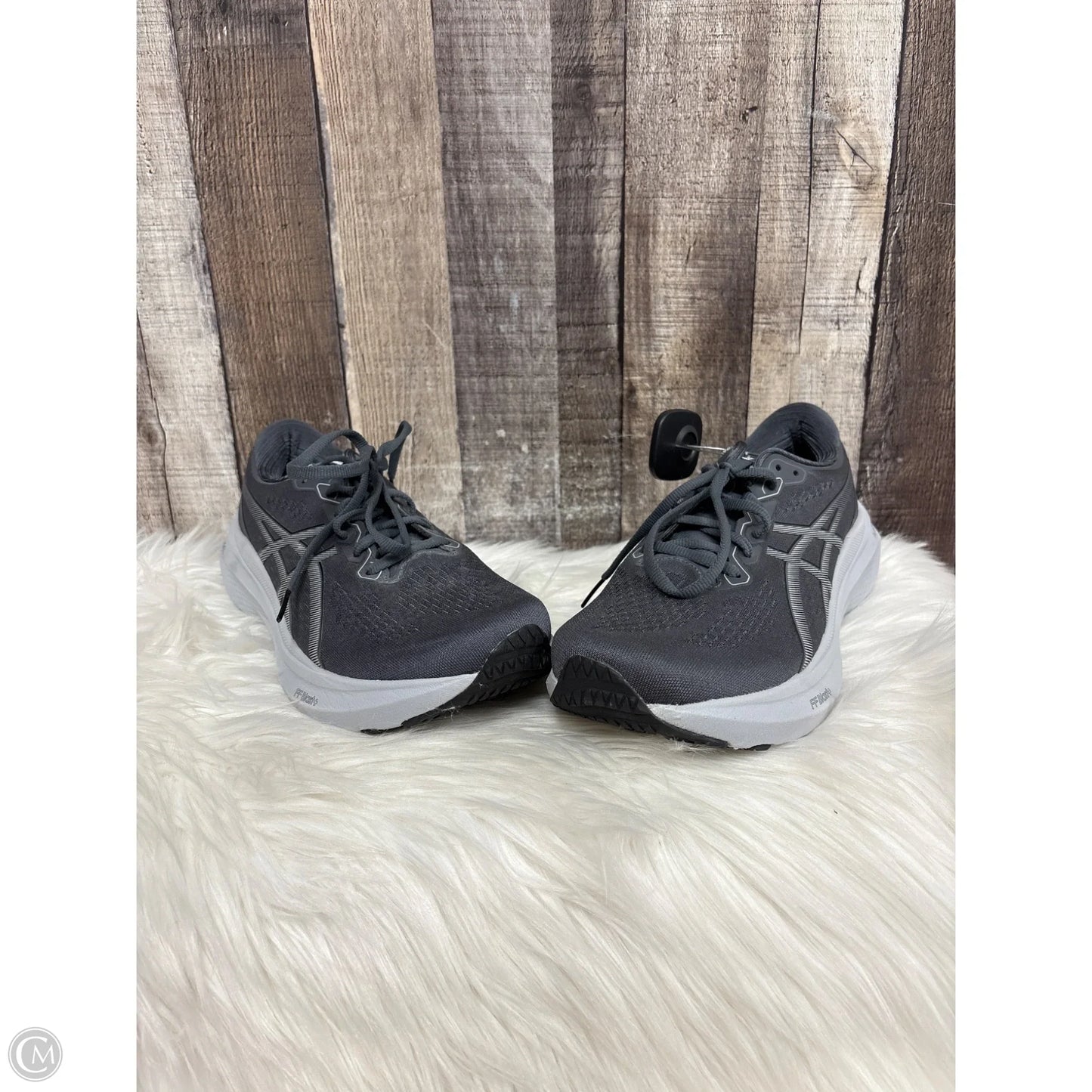 Shoes Athletic By Asics In Grey, Size: