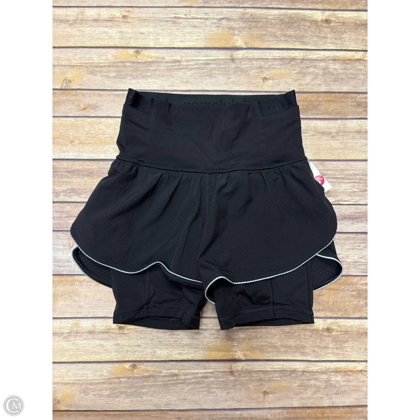 Athletic Shorts By Lululemon In Black, Size: 6