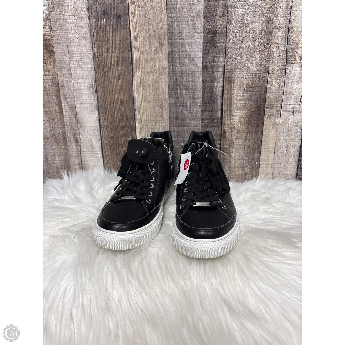 Shoes Sneakers By J Slides In Black, Size: 10