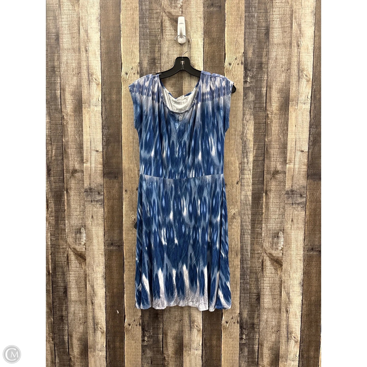 Dress Casual Midi By Athleta In Blue, Size: M