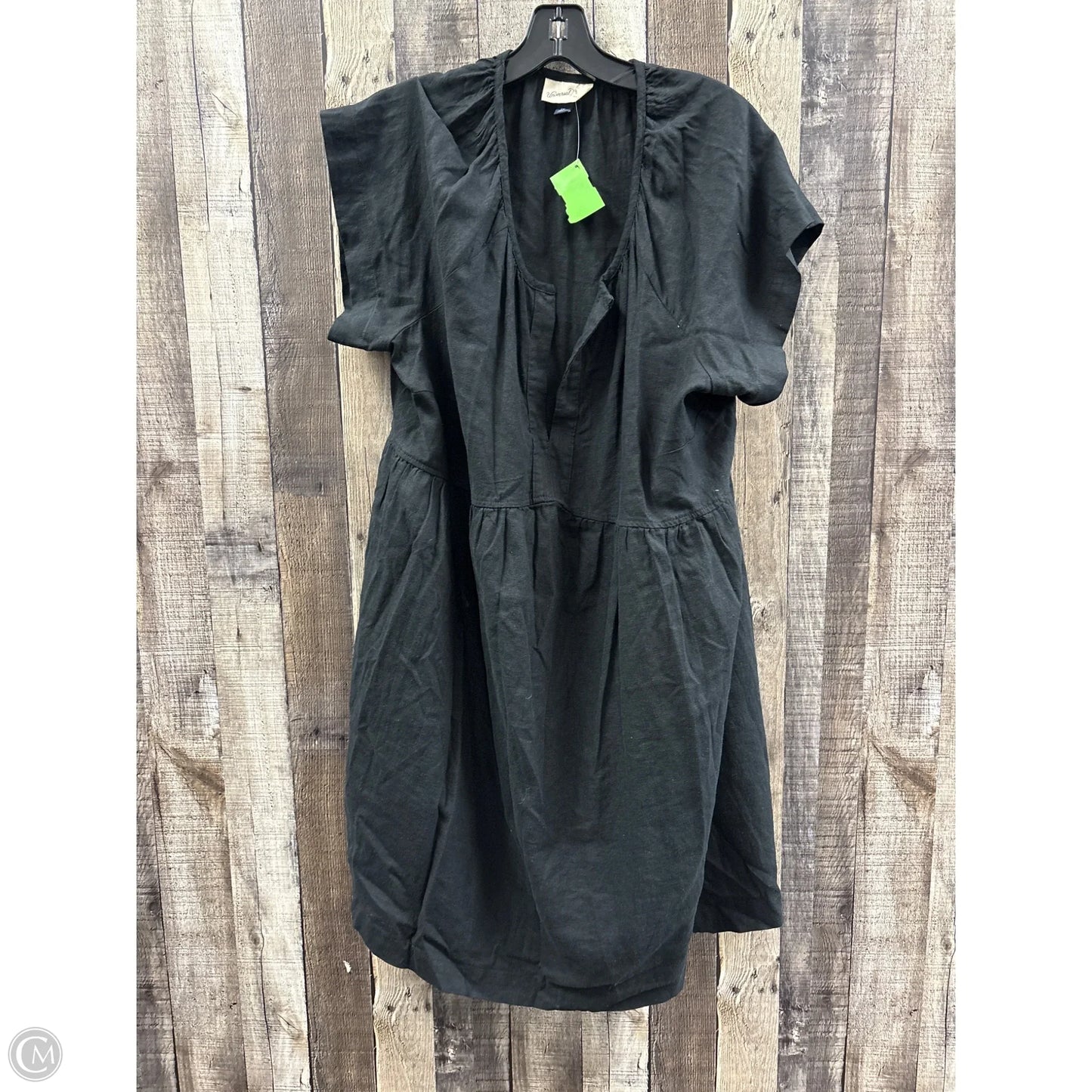 Dress Casual Midi By Universal Thread In Black, Size: Xxl