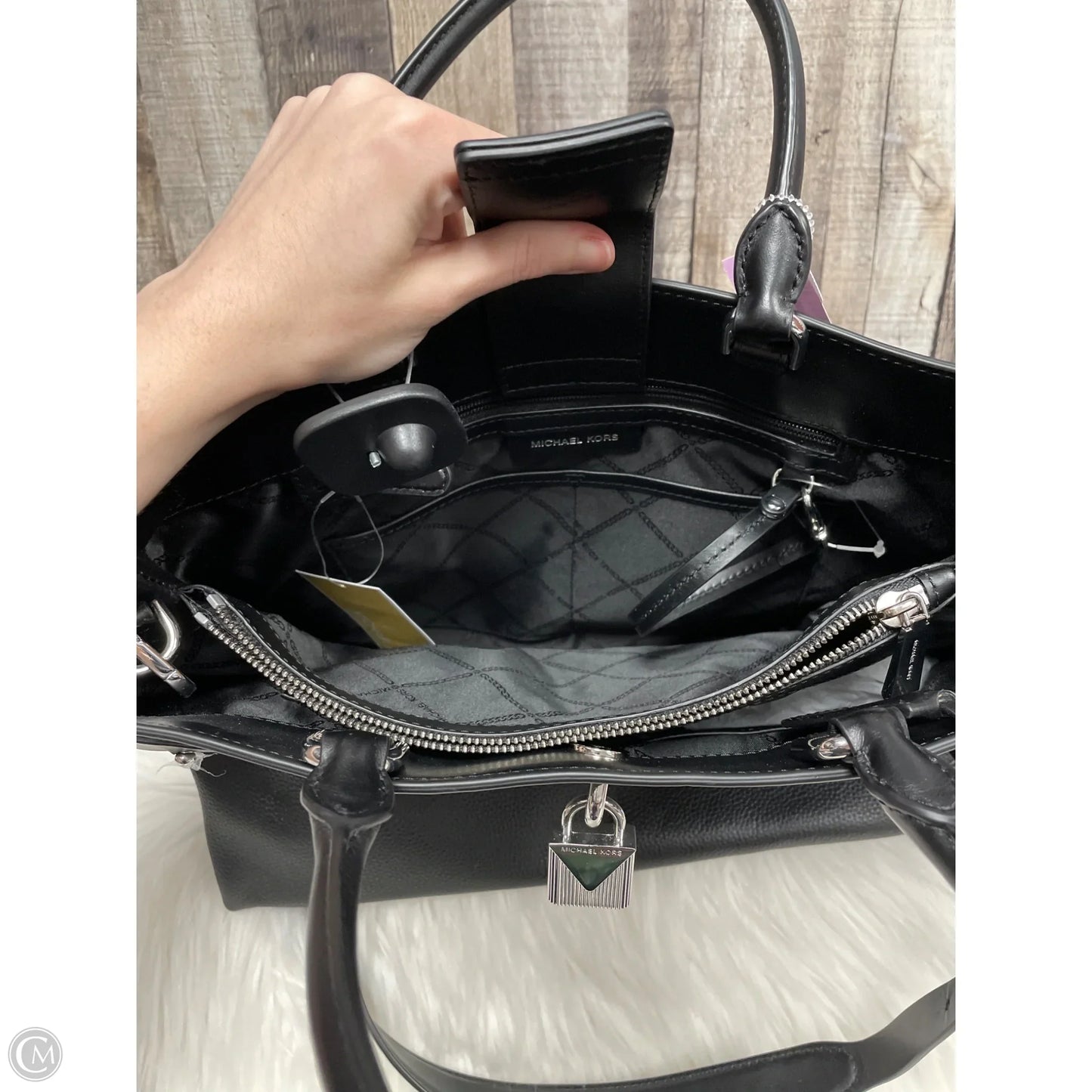 Handbag Designer By Michael Kors, Size: Large