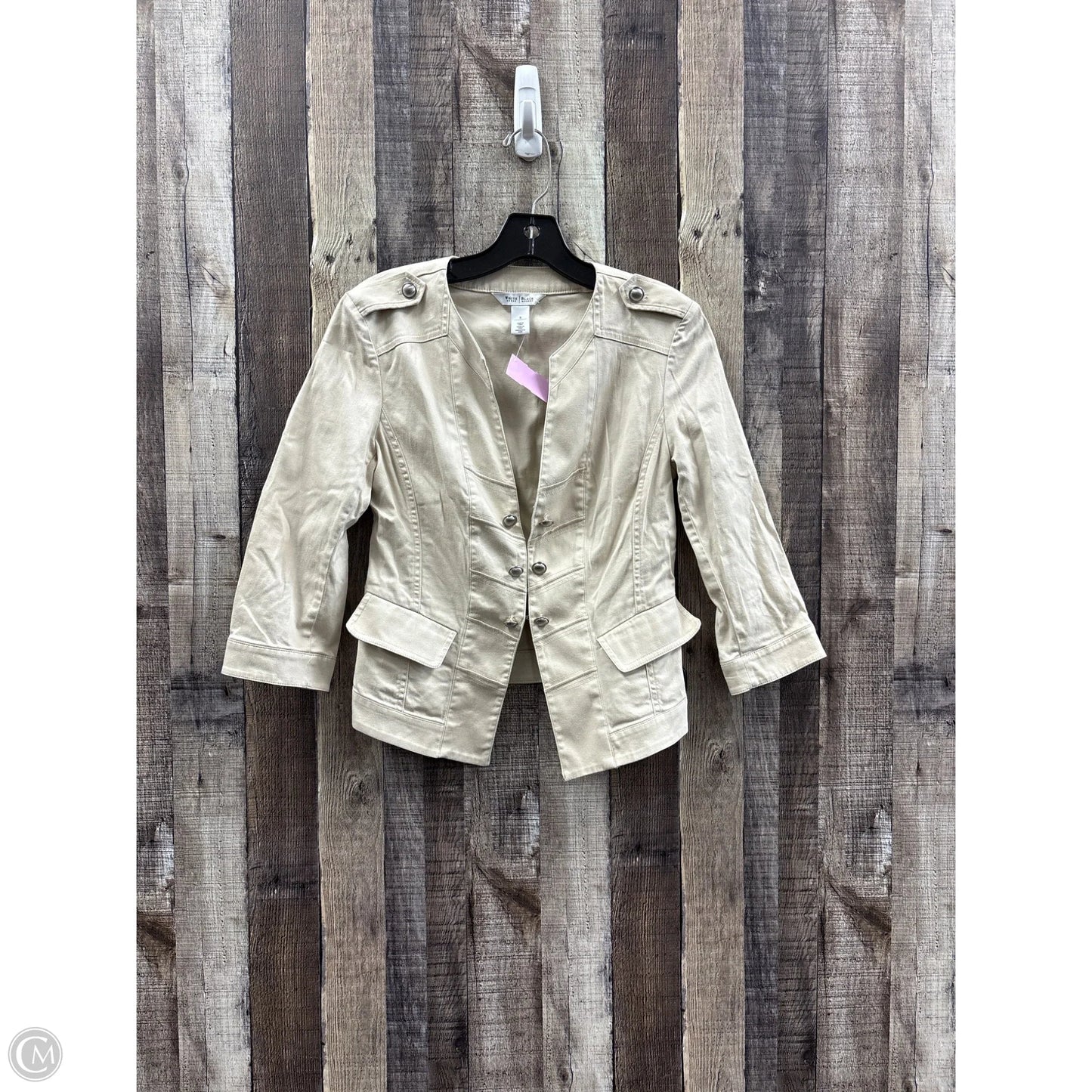 Jacket Other By White House Black Market In Camouflage Print, Size: Xs