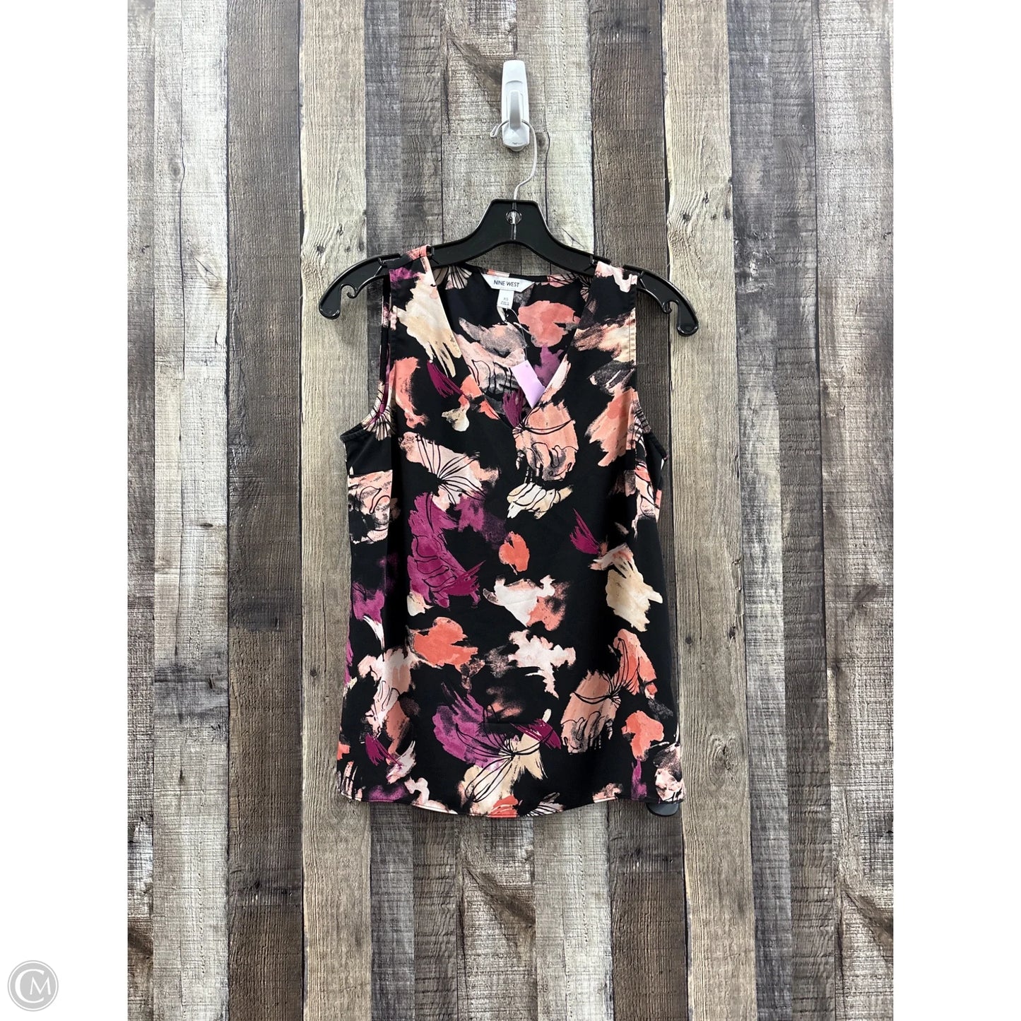 Tank Top By Nine West In Black, Size: Xs