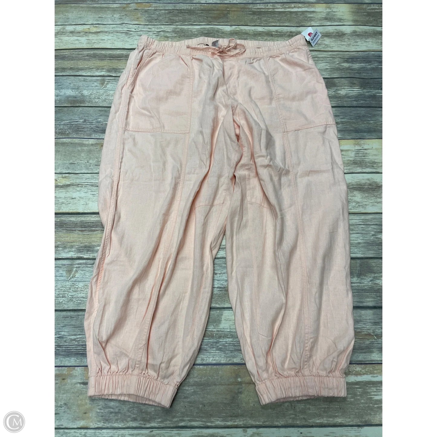 Pants Lounge By Old Navy In Peach, Size: Xxl