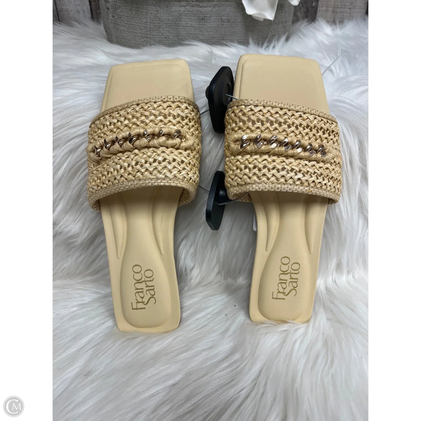 Sandals Flats By Franco Sarto In Tan, Size: 6