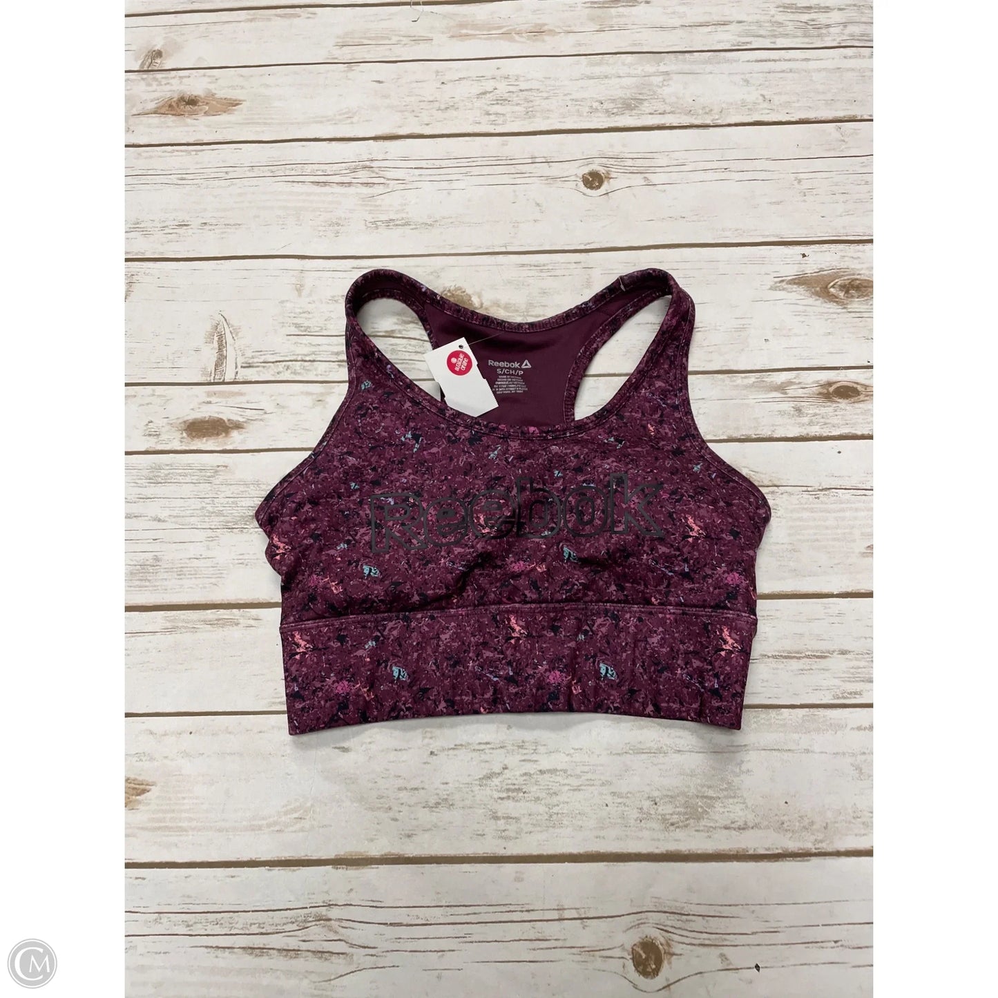 Athletic Bra By Reebok In Multi-colored, Size: S