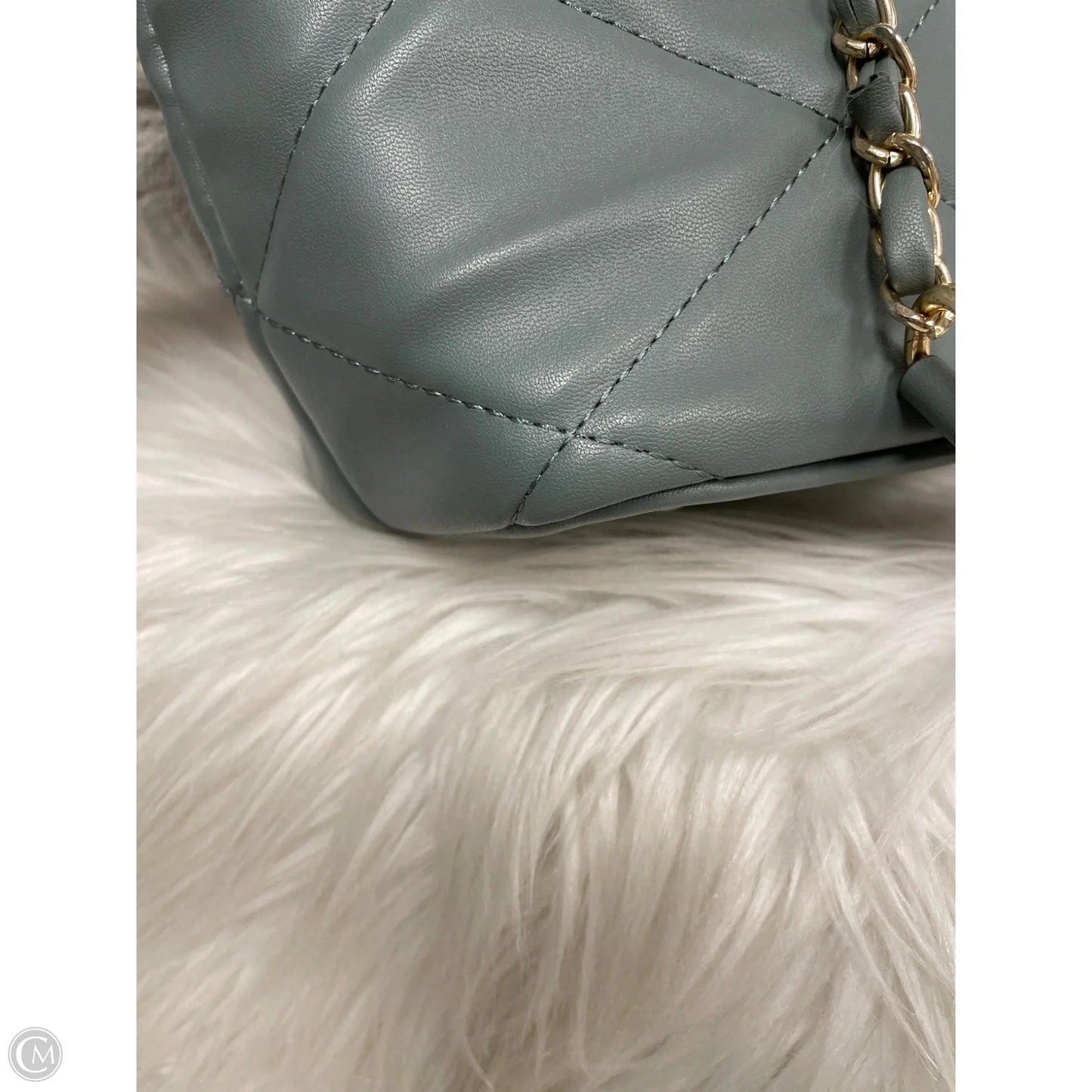 Handbag Leather By Ellen Tracy, Size: Large