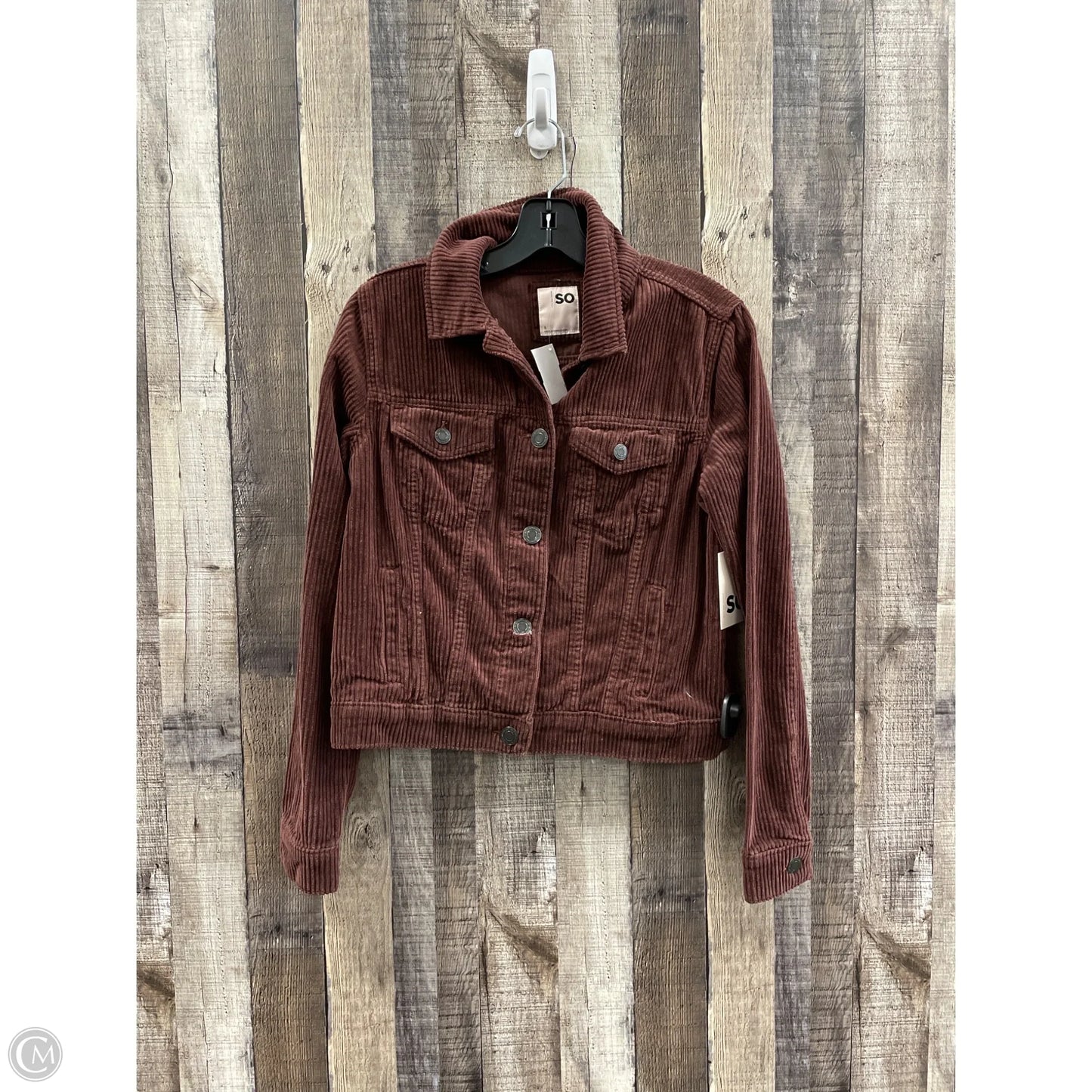 Jacket Other By So In Brown, Size: S
