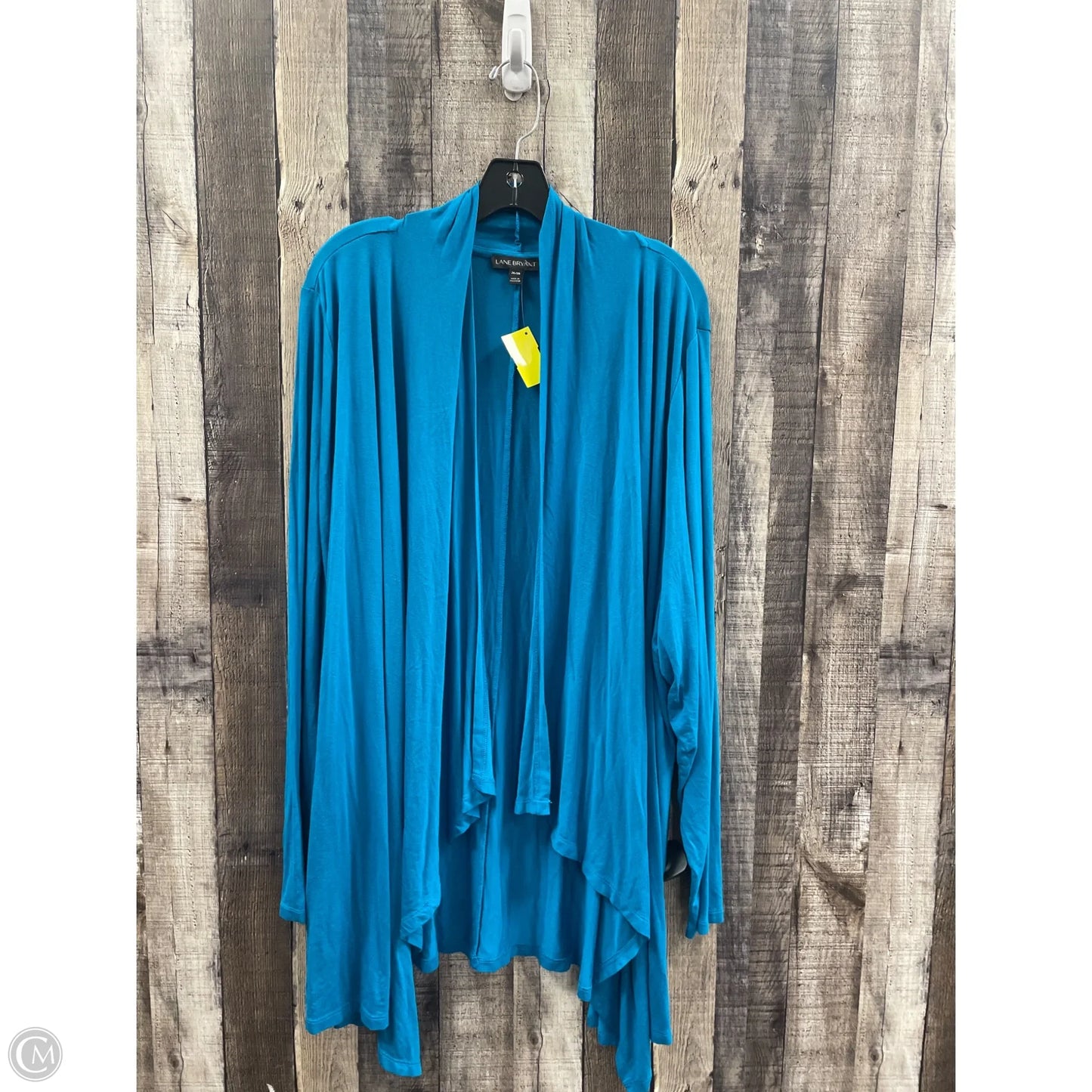 Cardigan By Lane Bryant In Teal, Size: 4x