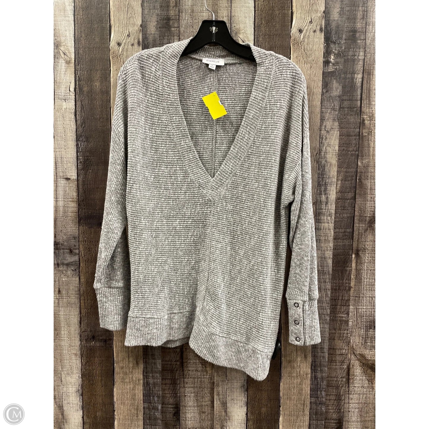 Sweater By Evereve In Grey, Size: S