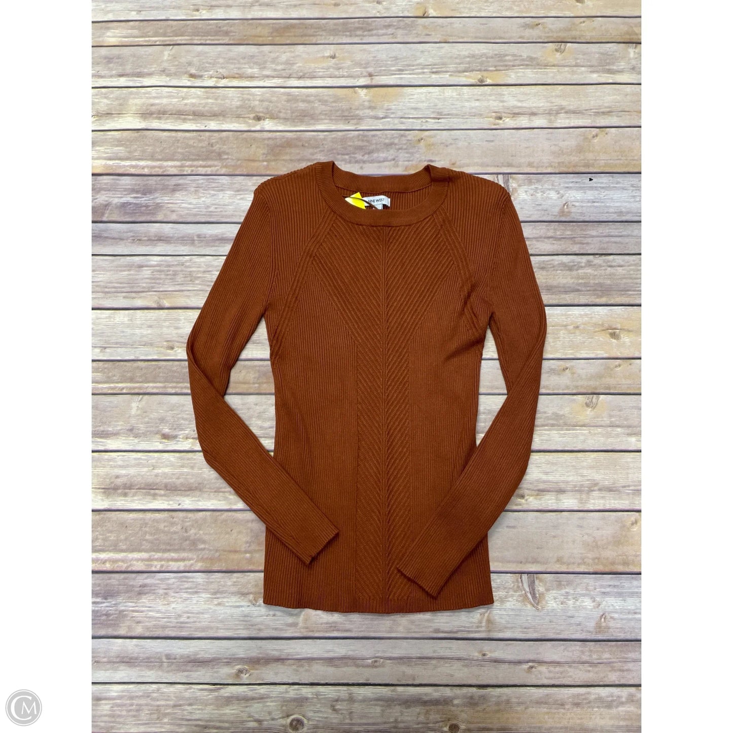 Sweater By Nine West In Brown, Size: M