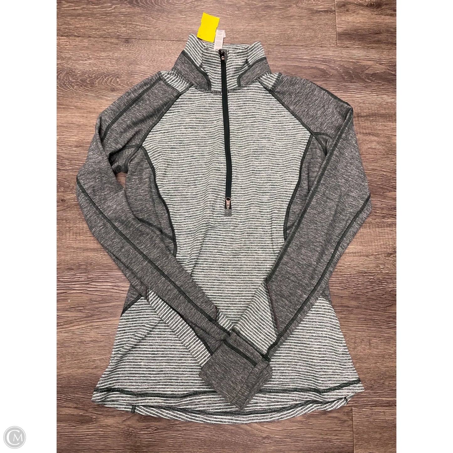 Athletic Jacket By Lululemon In Green, Size: 6