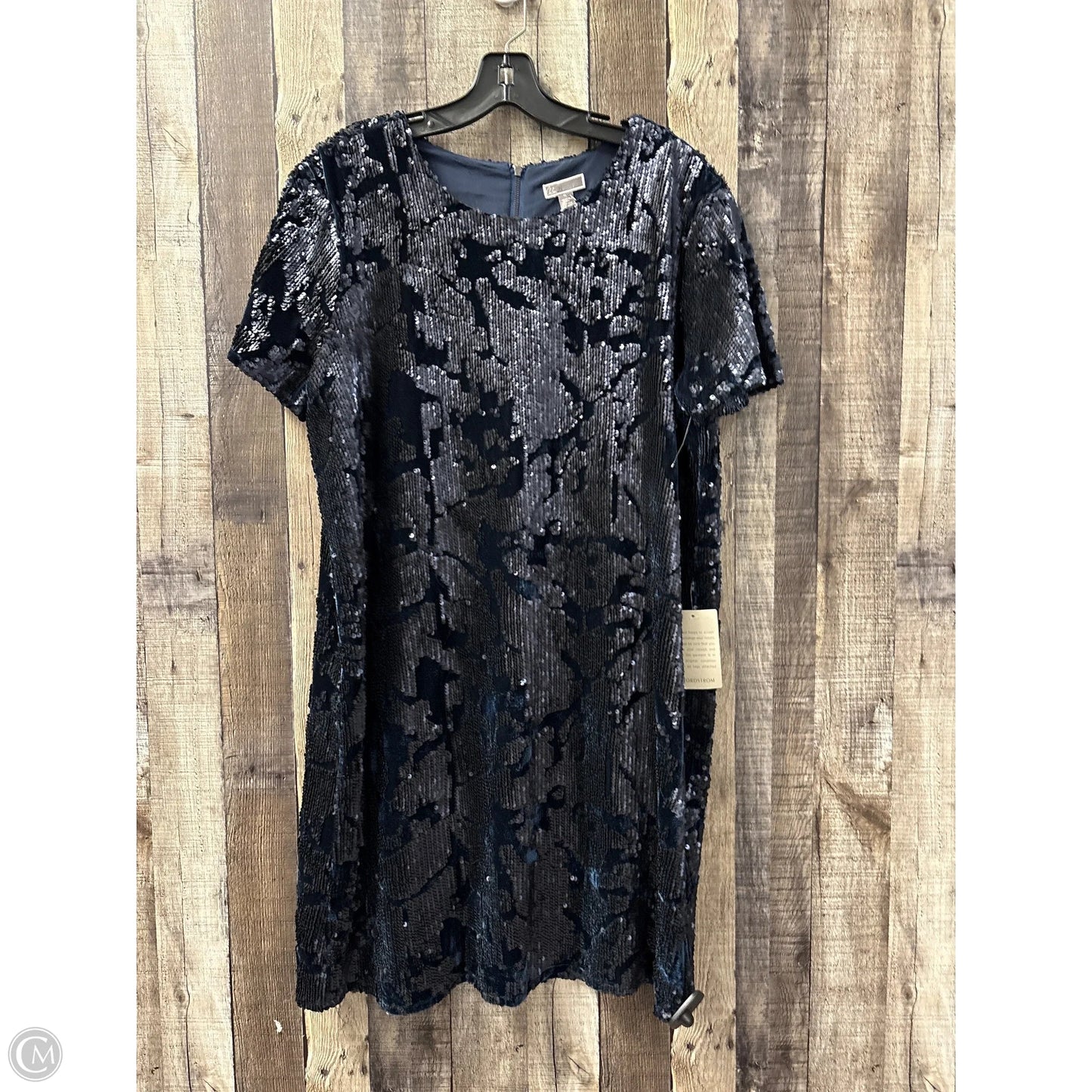 Dress Party Short By Chelsea And Theodore In Blue, Size: Xl