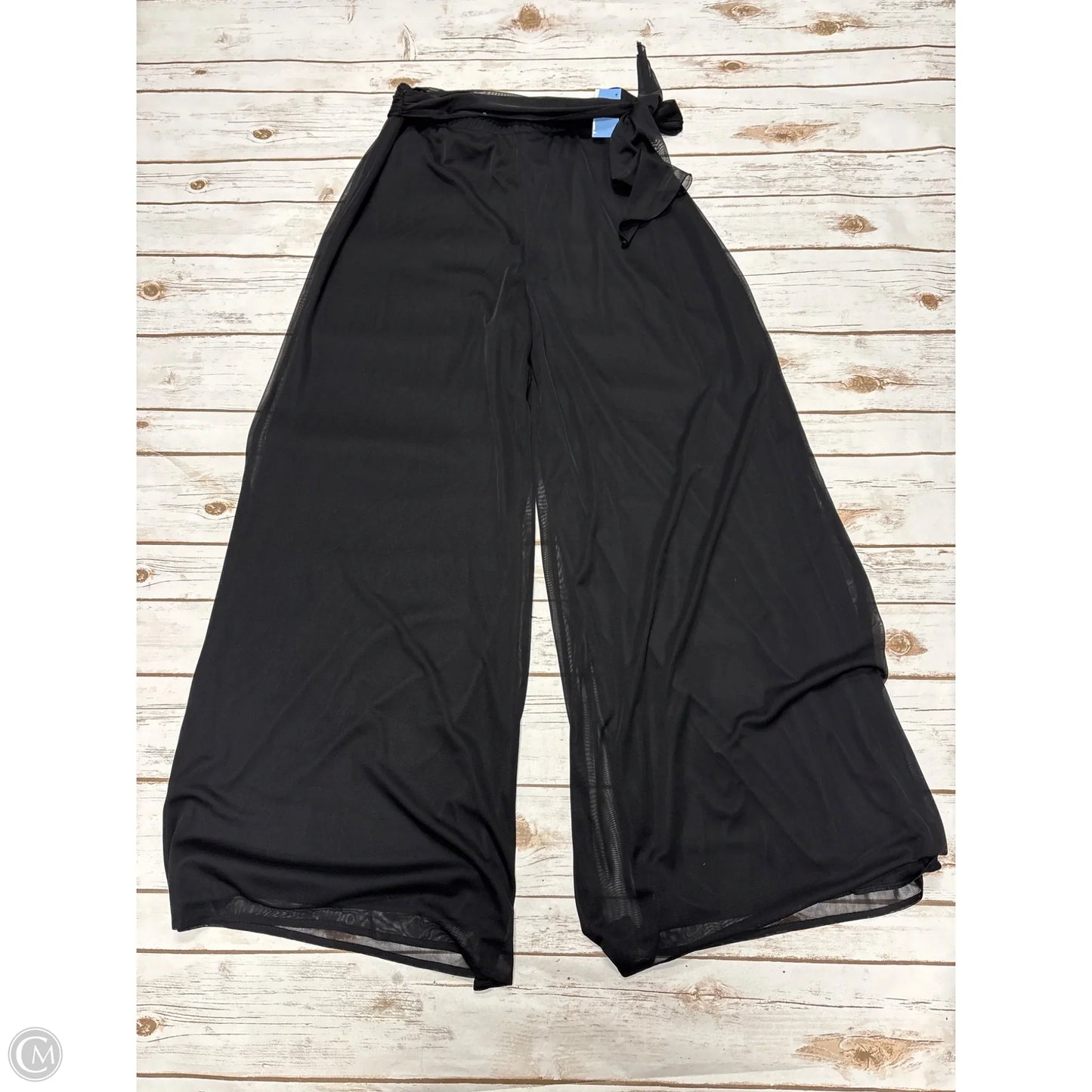 Pants Wide Leg By Msk In Black, Size: Xl