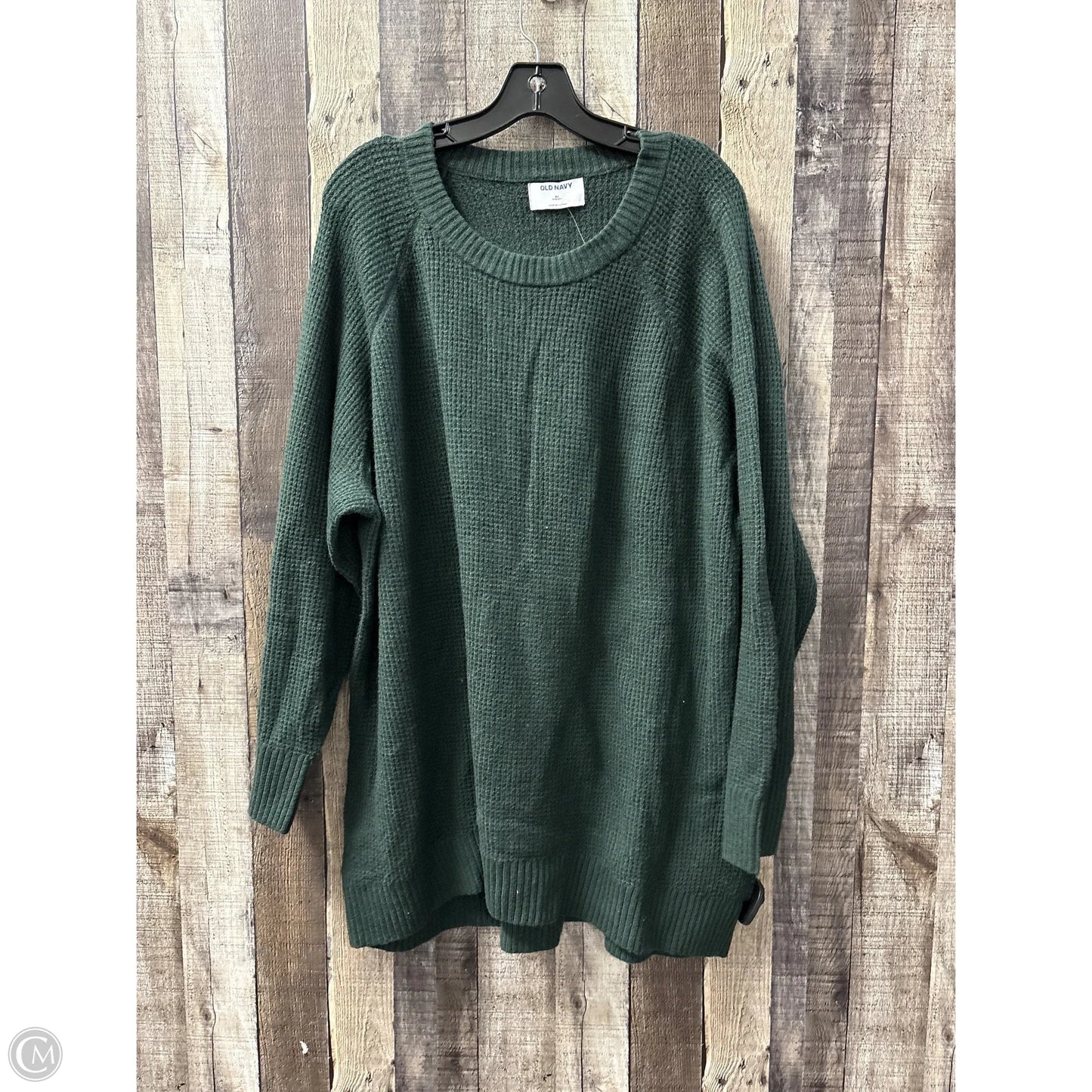 Sweater By Old Navy In Green, Size: 3x