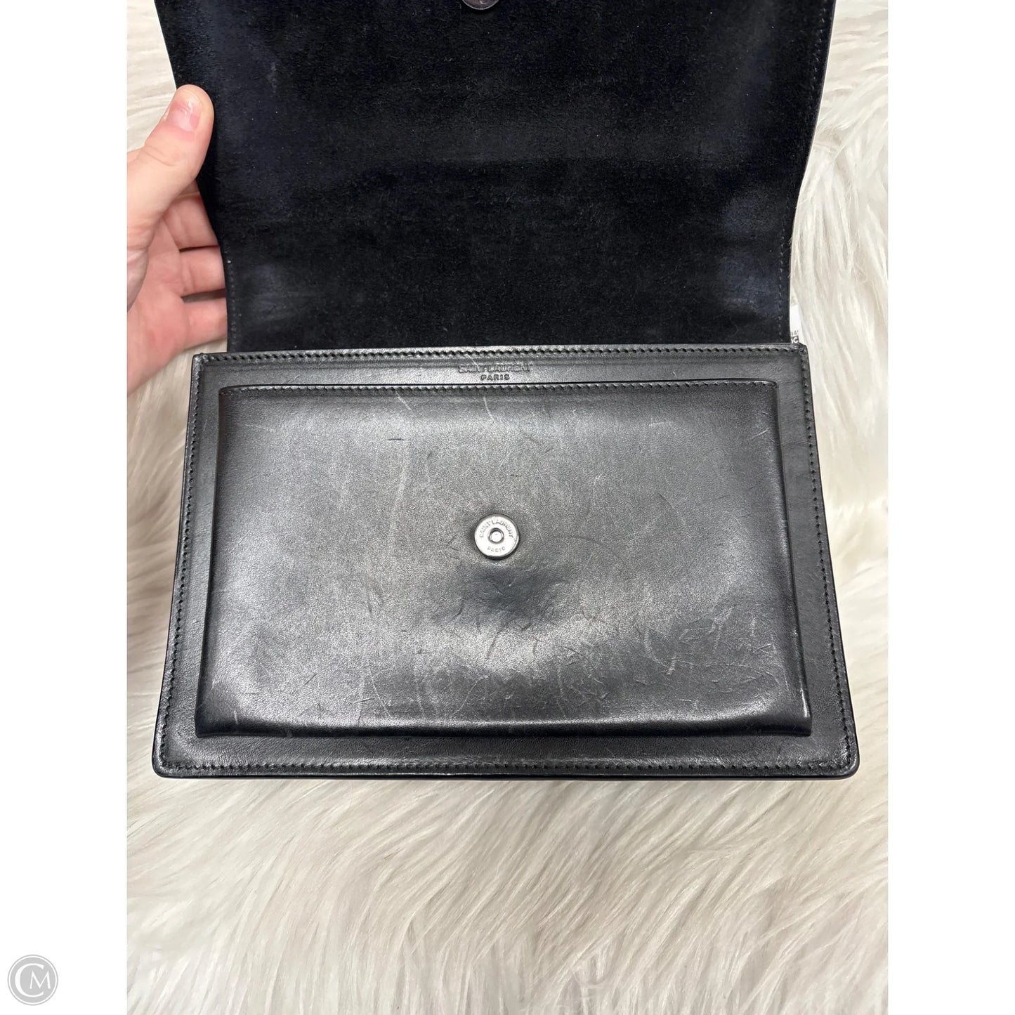 Handbag Luxury Designer By Yves Saint Laurent, Size: Medium