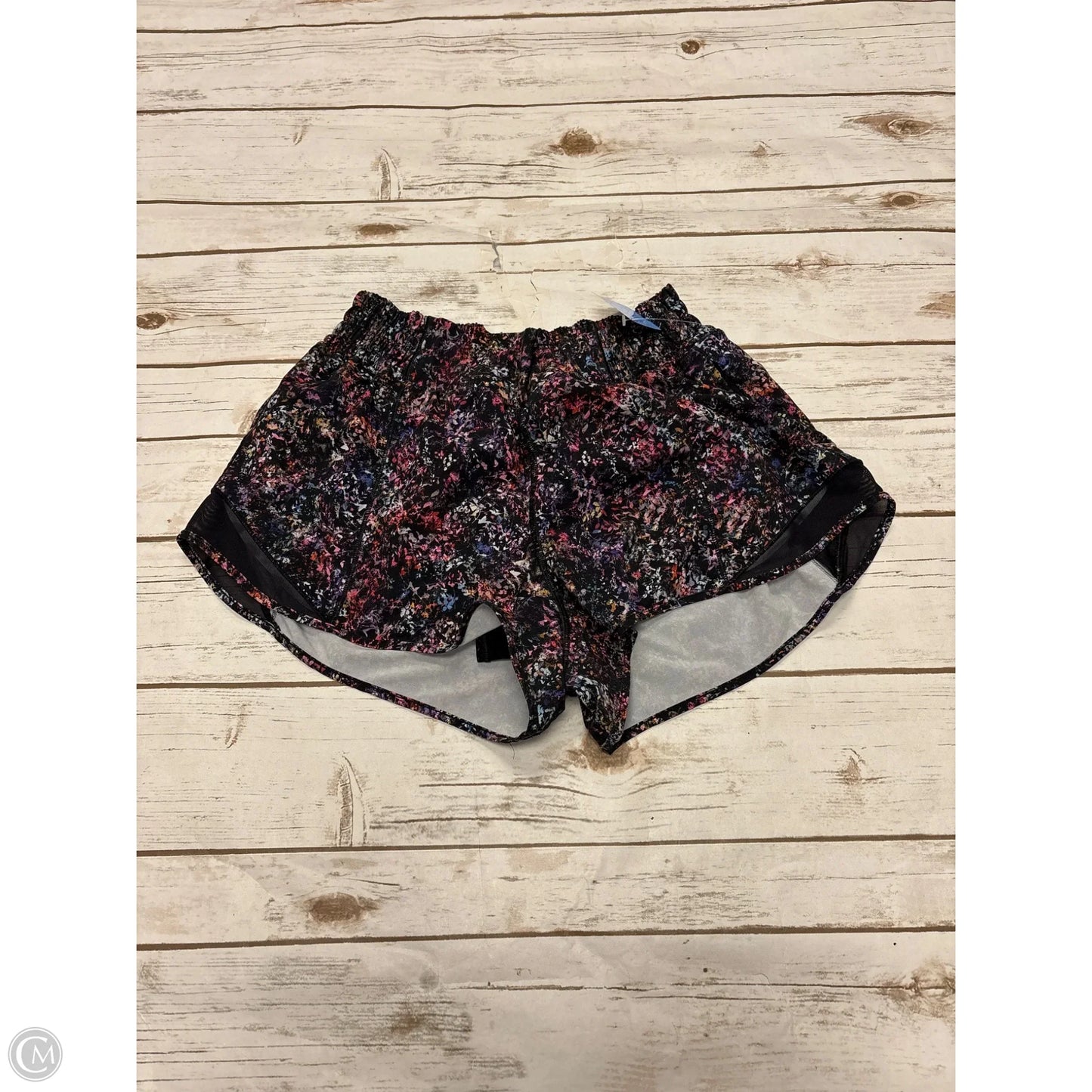 Athletic Shorts By Lululemon In Multi-colored, Size: 8