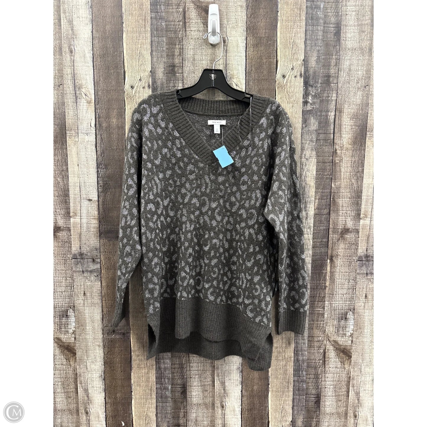 Sweater By Nine West In Multi-colored, Size: M