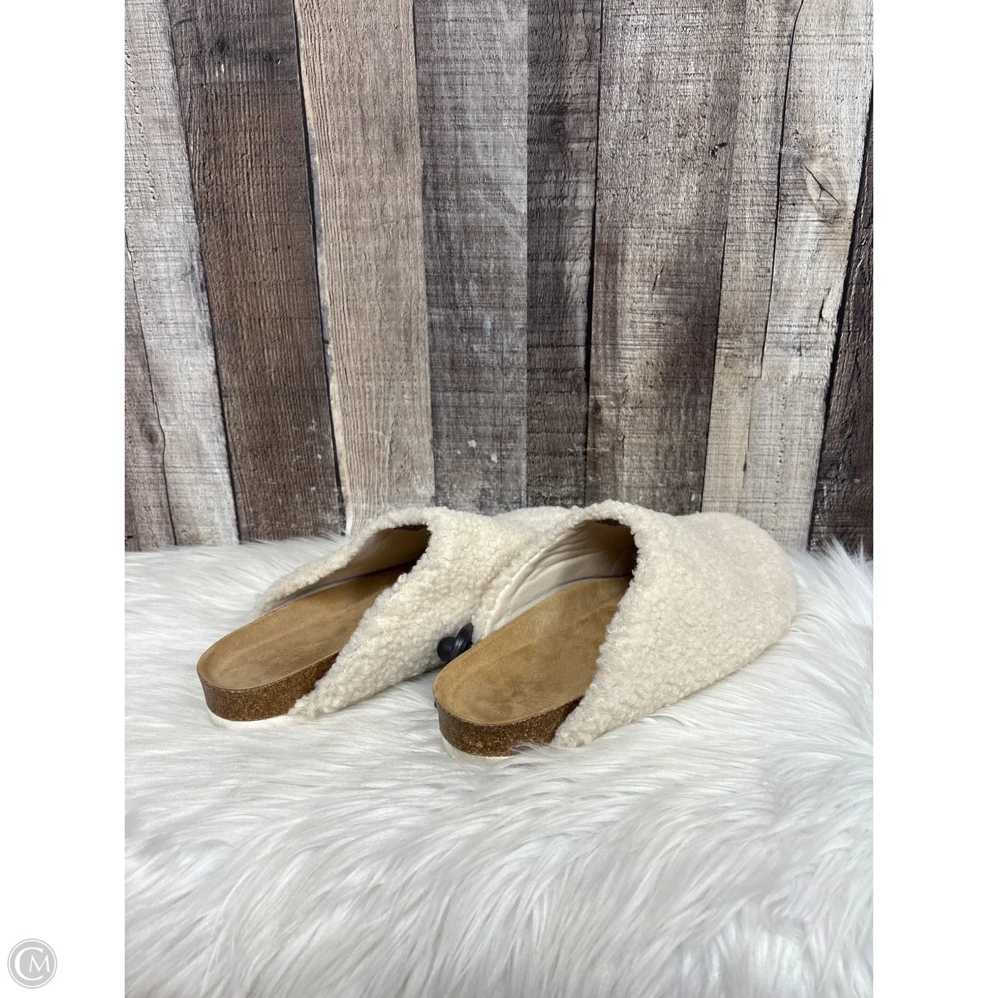 Shoes Flats By Universal Thread In Ivory, Size: 9