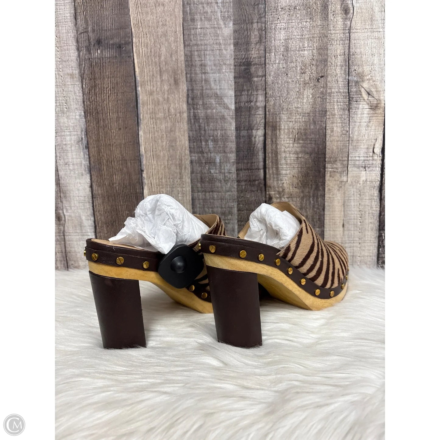 Shoes Heels Block By Veronica Beard In Black, Size: 8