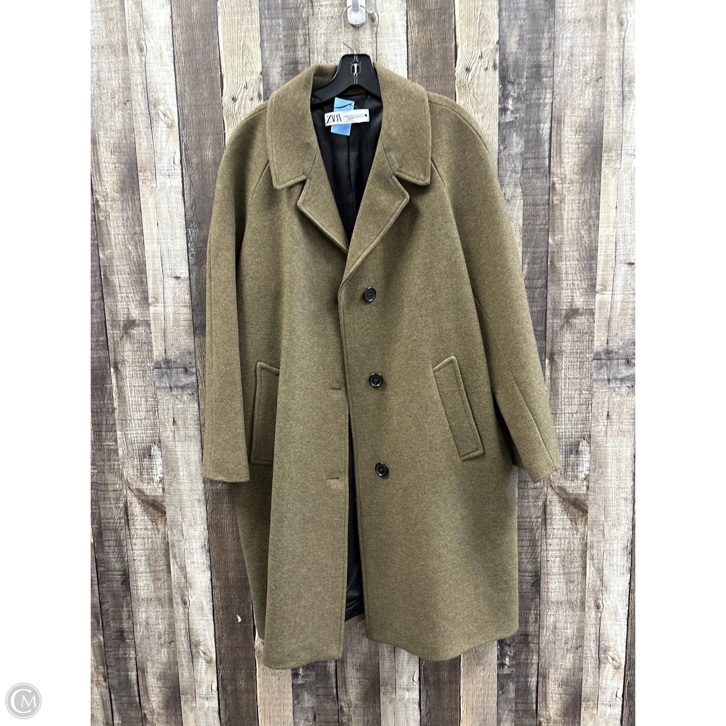 Coat Other By Zara In Green, Size: M