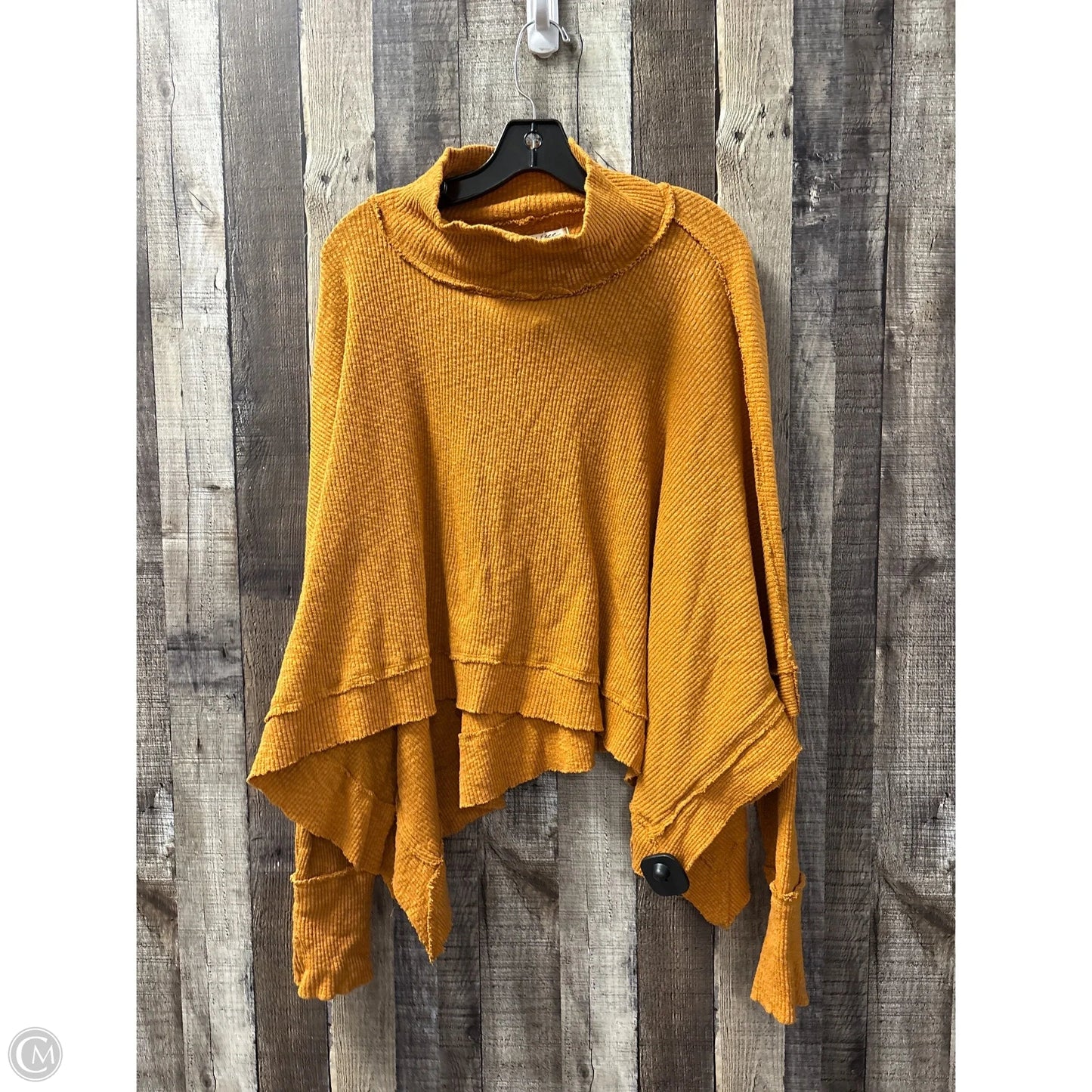 Top Long Sleeve By We The Free In Orange, Size: L