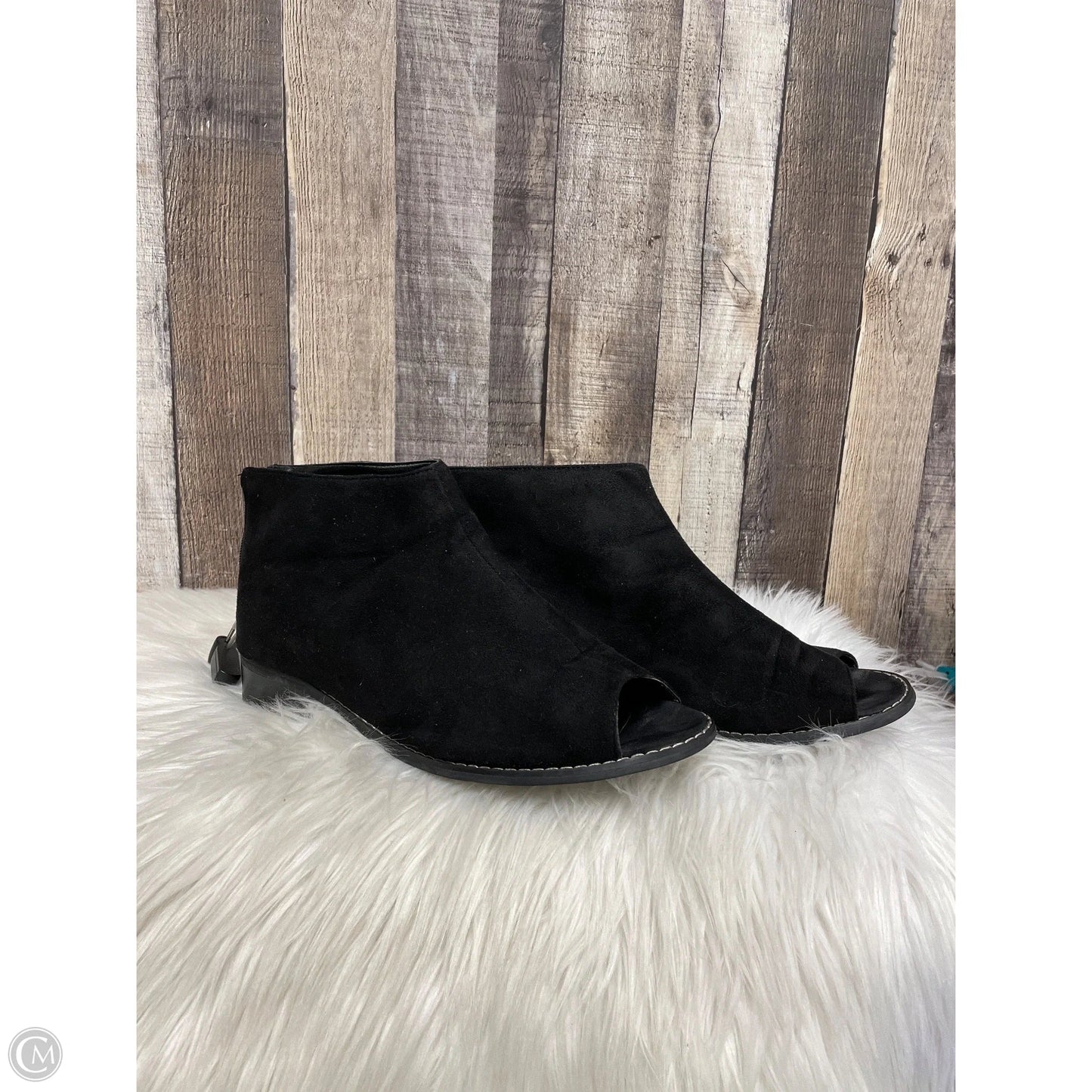 Boots Ankle Flats By Jg Collections In Black, Size: 11