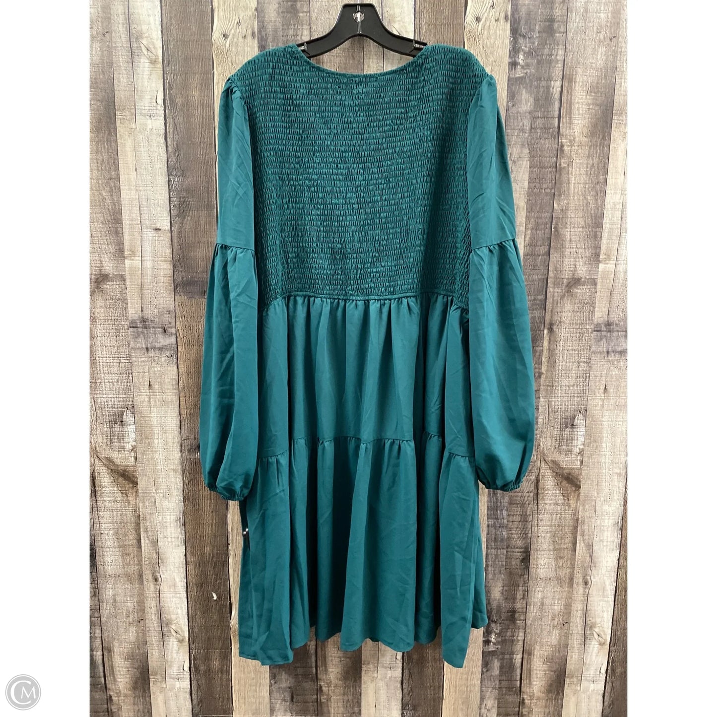Dress Casual Maxi By Cme In Green, Size: 3x