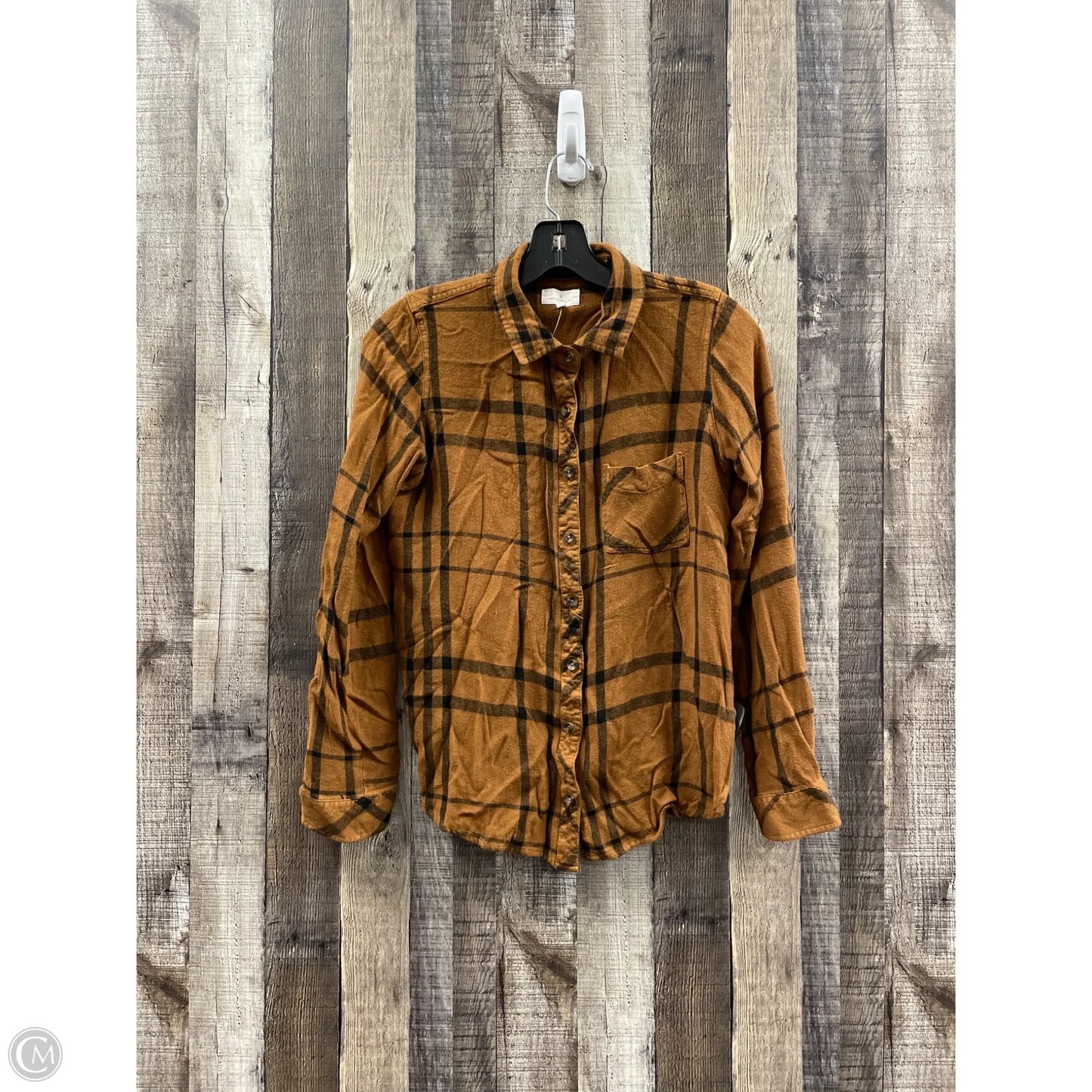 Top Long Sleeve By Thread And Supply In Brown