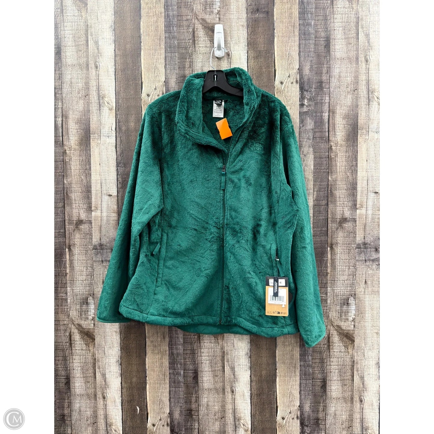 Athletic Jacket By The North Face In Green, Size: Xxl
