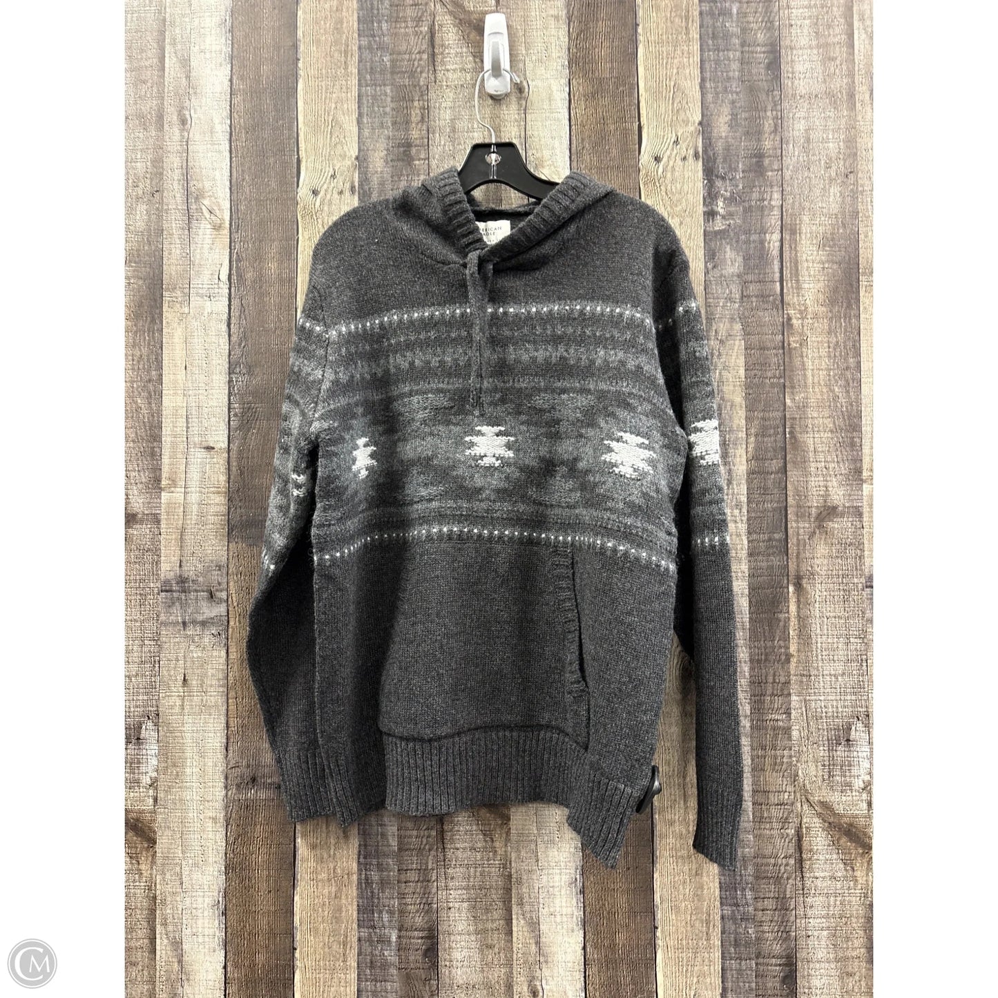Sweater By American Eagle In Grey, Size: M