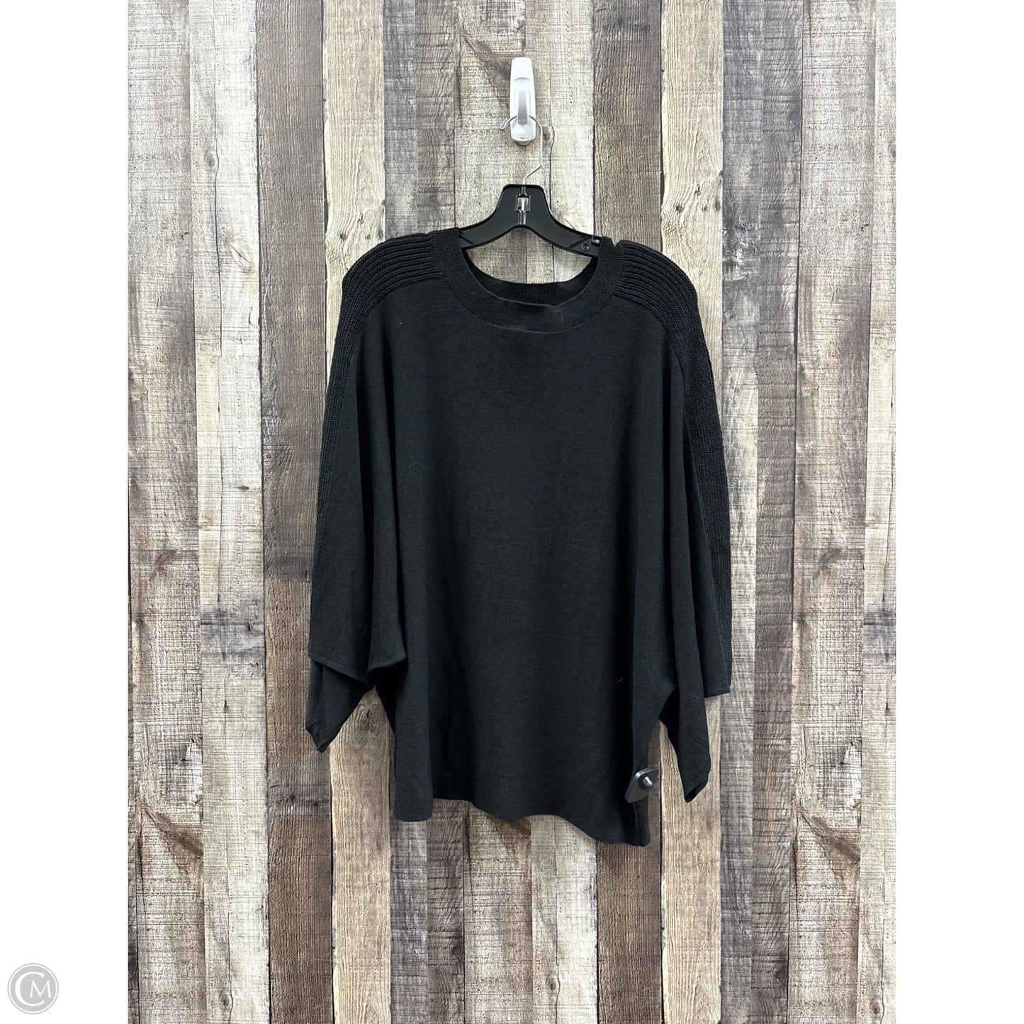 Sweater By Prologue In Black, Size: Xxl