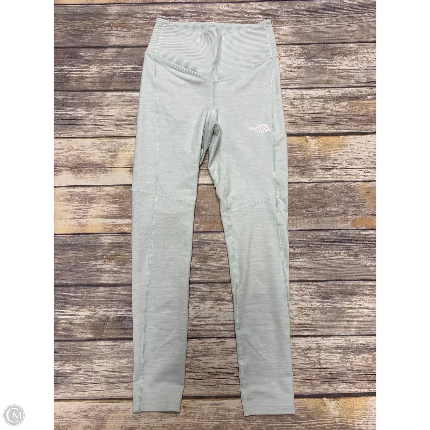 Athletic Leggings By The North Face In Green, Size: S